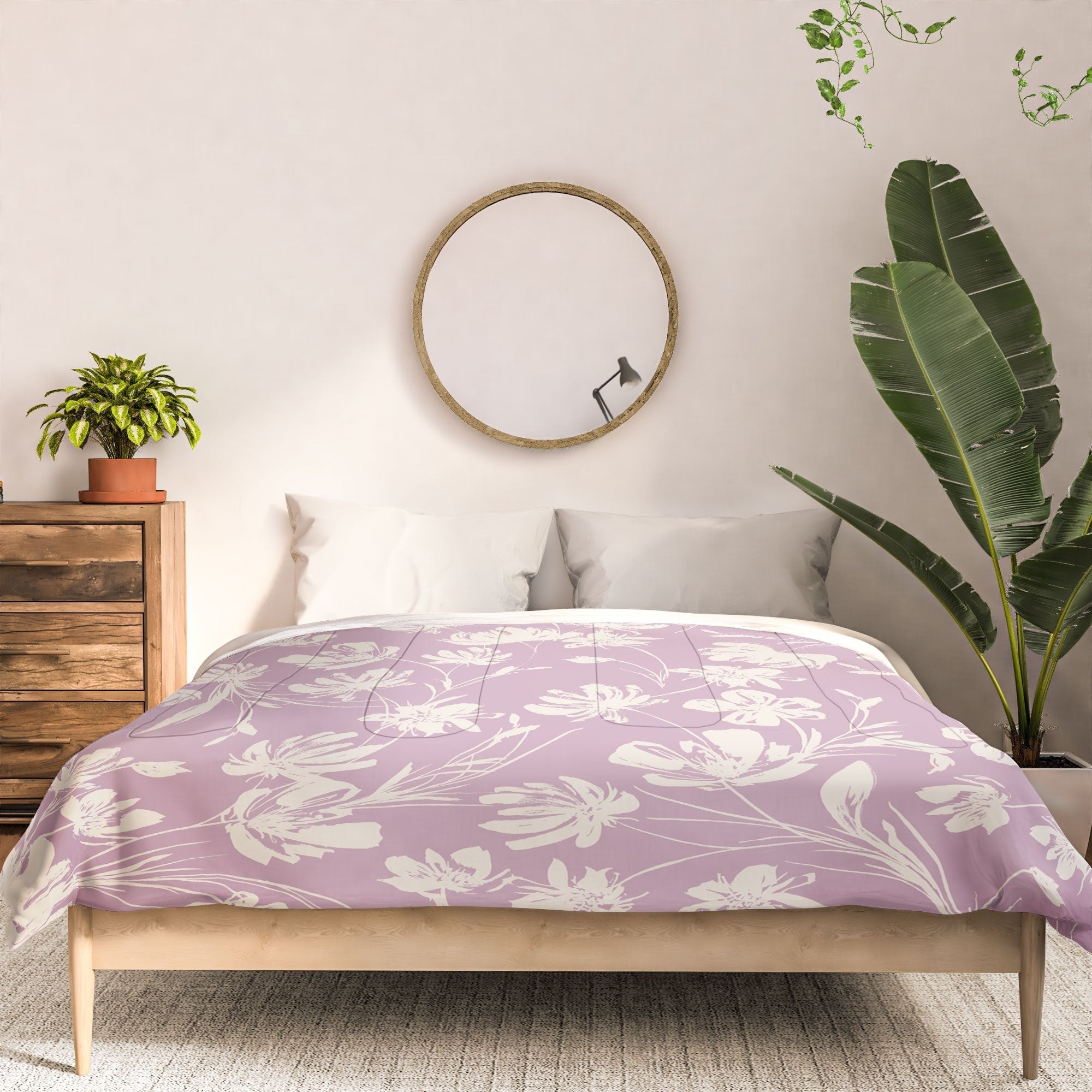 Gabriela Fuente Martine Lilac Comforter