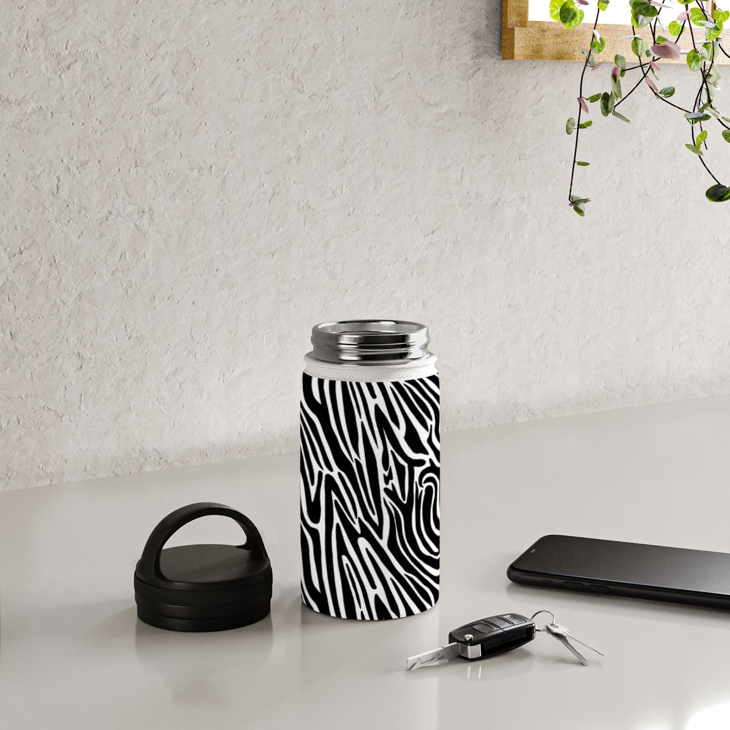 Jennifer Labre Wild Zebra Water Bottle