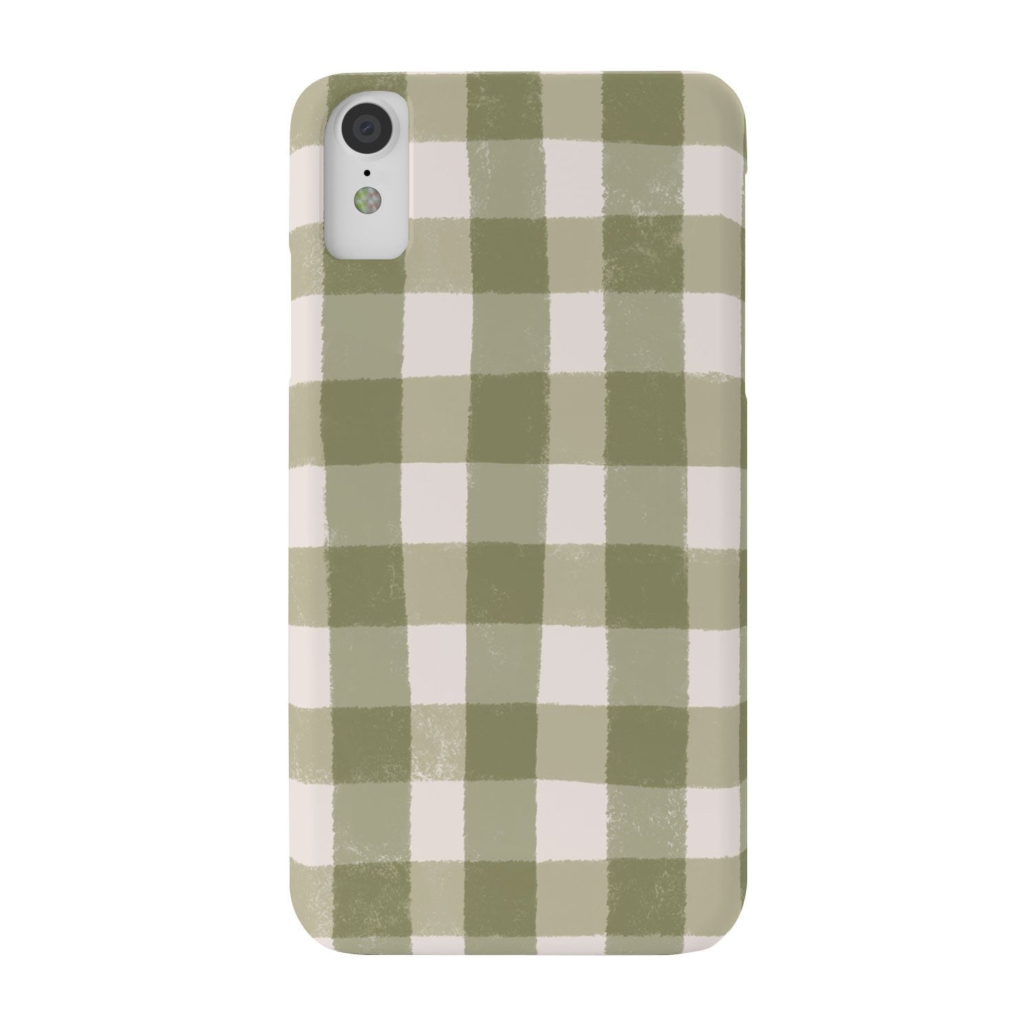 Menina Lisboa Rustic Green Plaid Phone Case