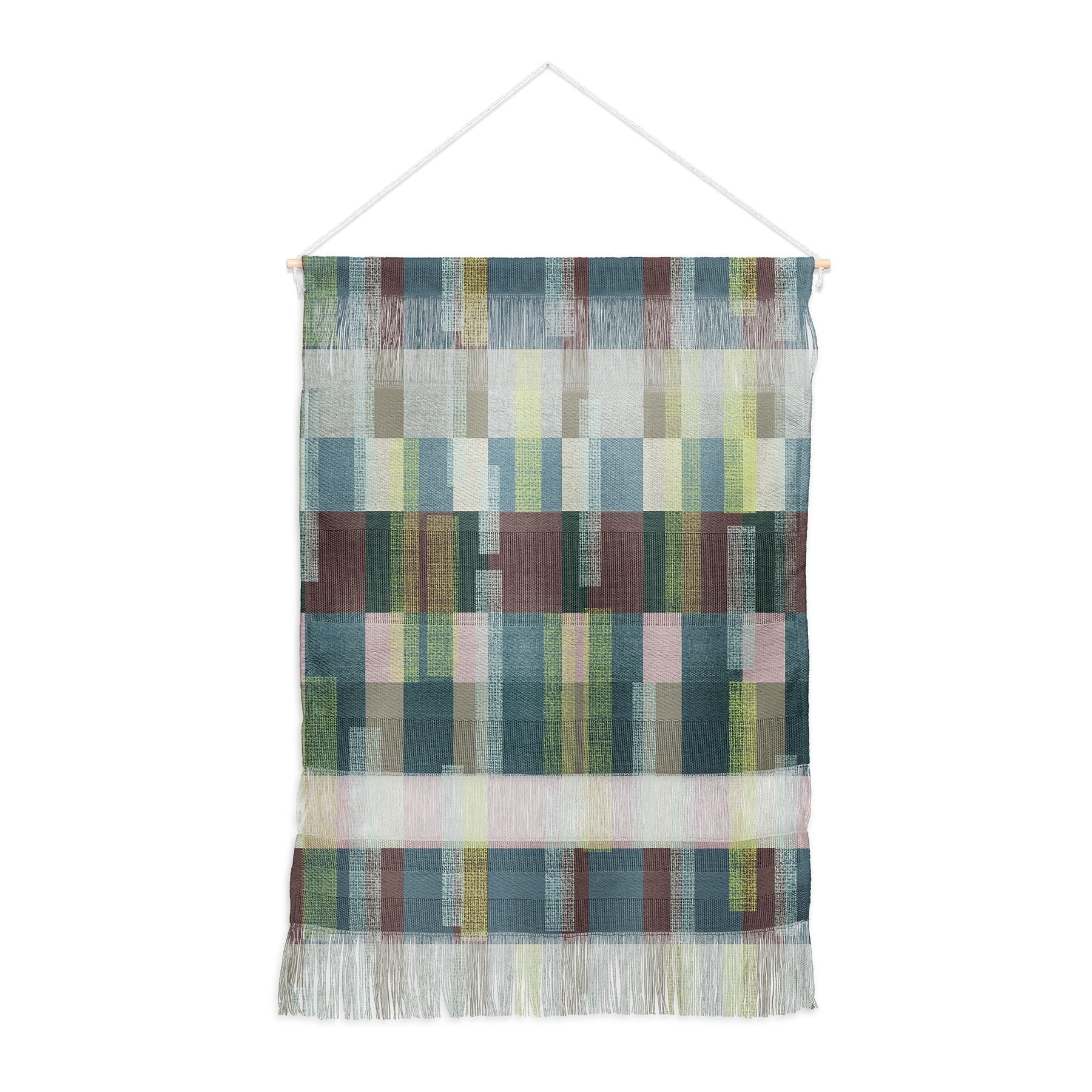 Marta Barragan Camarasa Dynamic Linear Blocks Wall Hanging Portrait