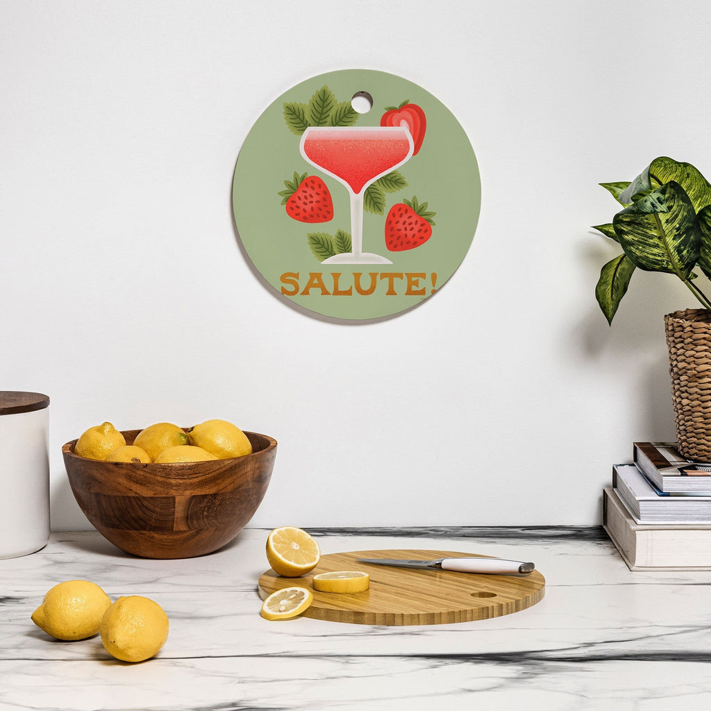 Jessica Molina Rossini Cutting Board Round