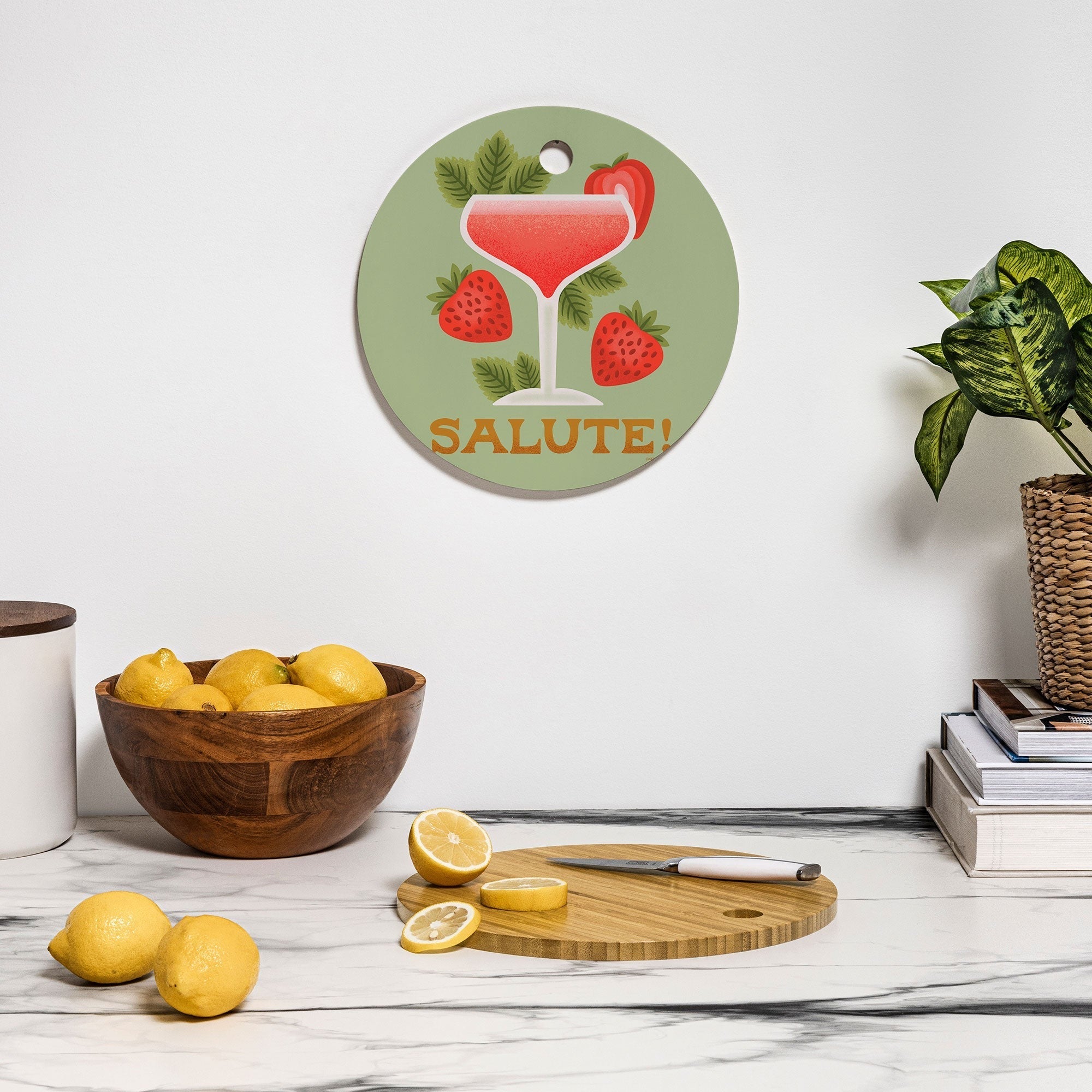 Jessica Molina Rossini Cutting Board Round