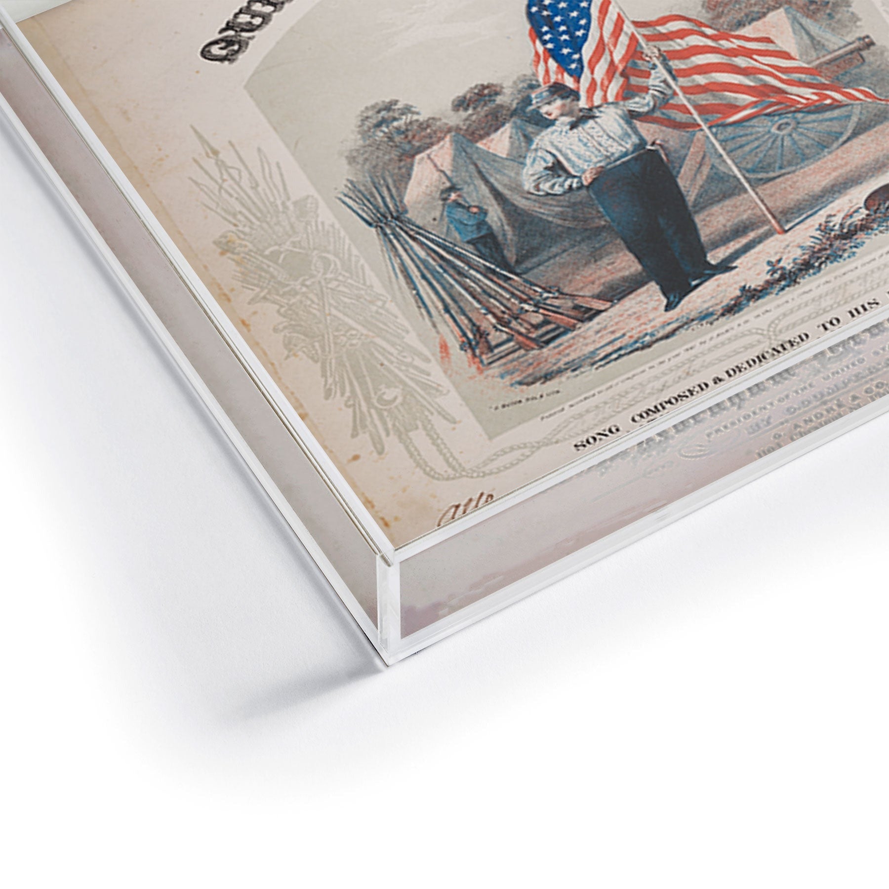 DENY Designs Our Country s Flag Acrylic Tray