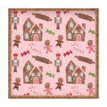 carriecantwell Sweet Christmas Holidays Square Tray