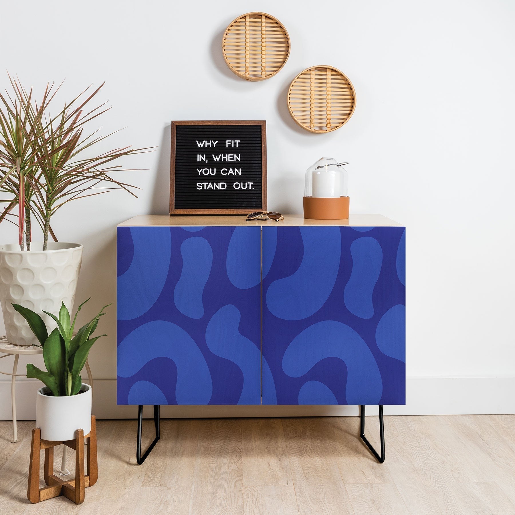 Camilla Foss Blue Pebble Credenza