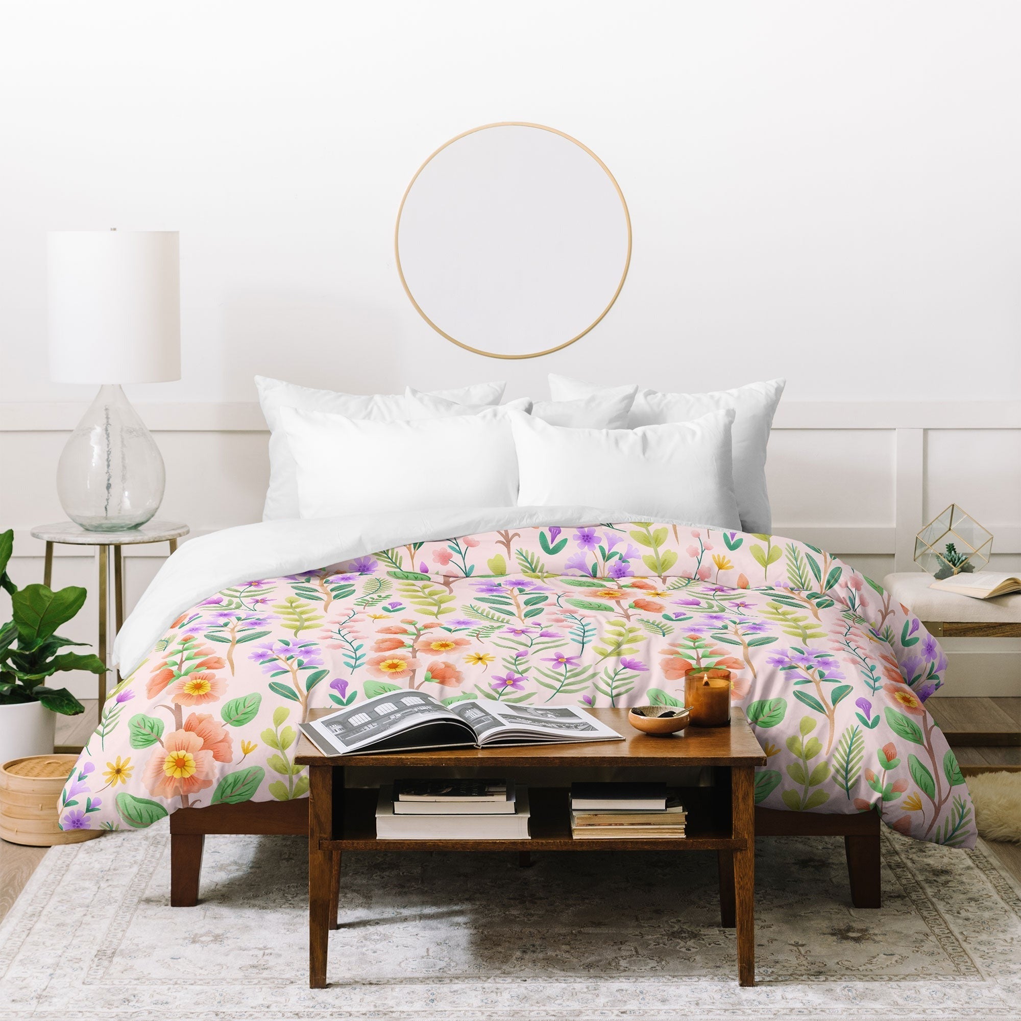 Pimlada Phuapradit Ditsy Spring Floral Duvet Cover