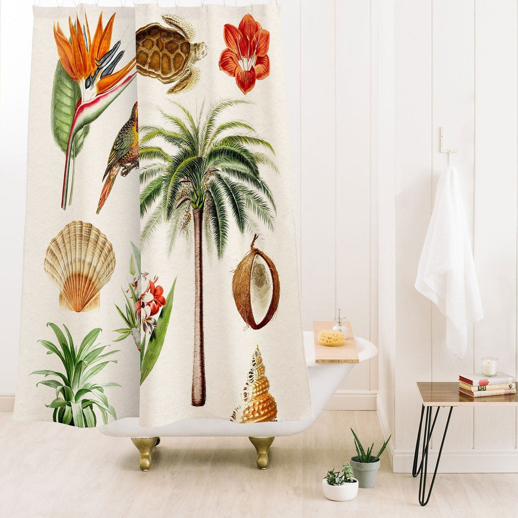 Gal Design Hawaii Collection Shower Curtain