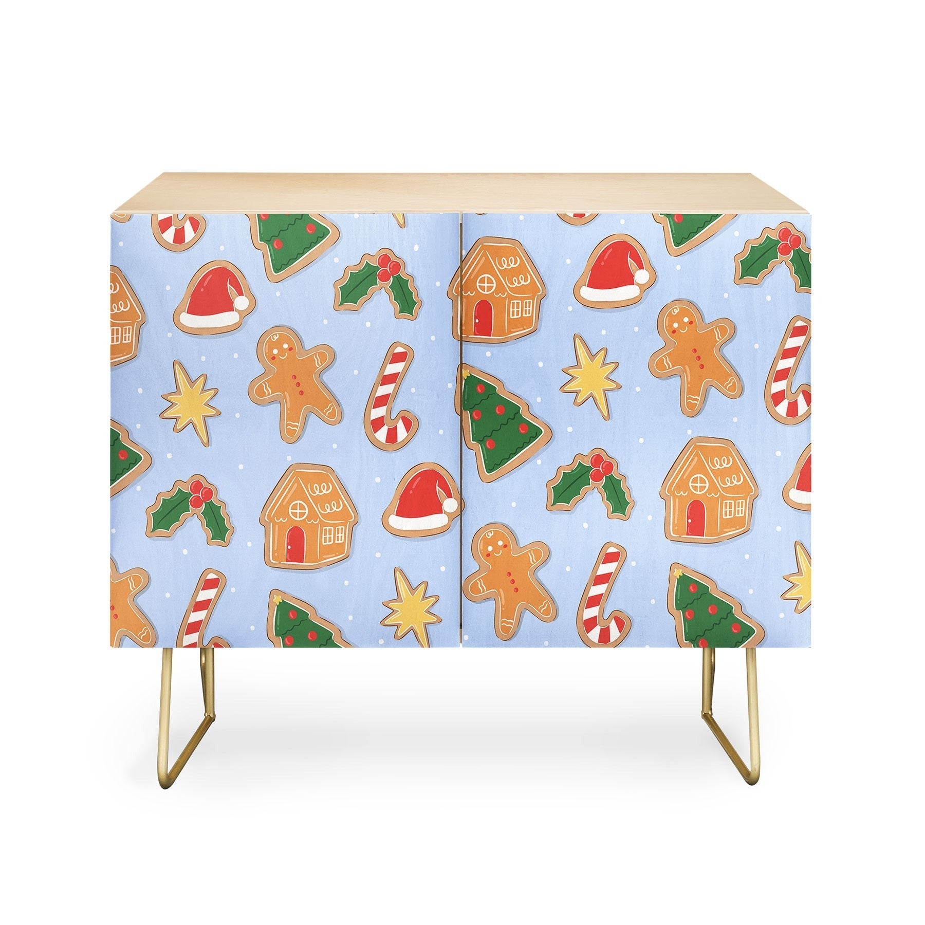 Love_Ryming Christmas Cookies Credenza