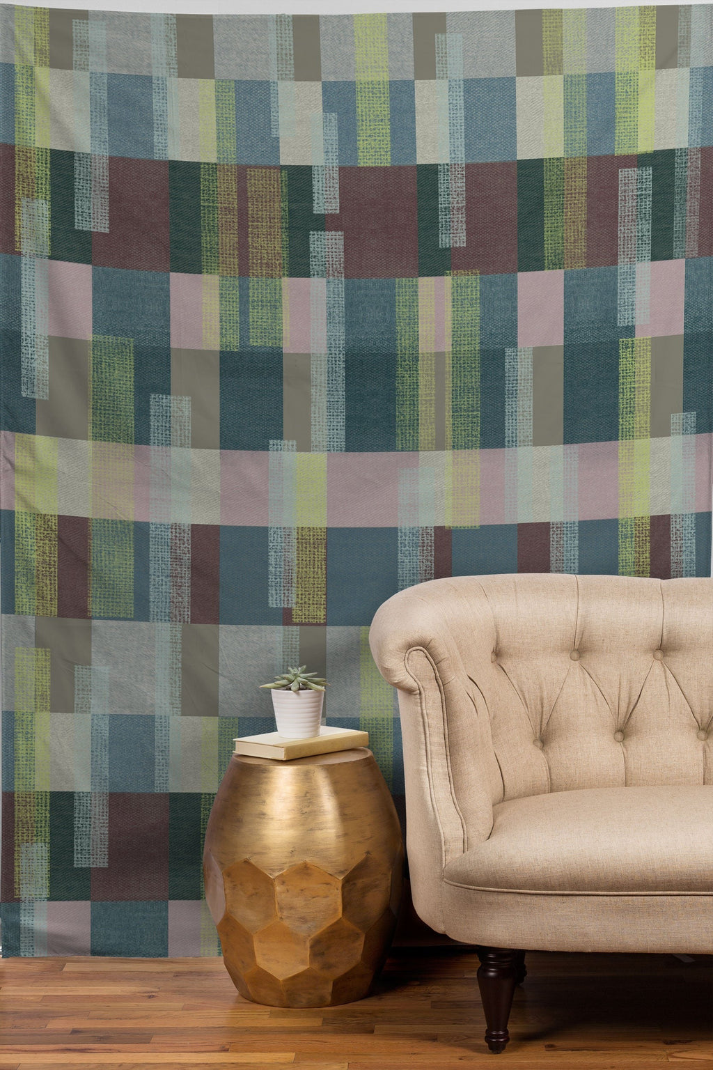 Marta Barragan Camarasa Dynamic Linear Blocks Tapestry