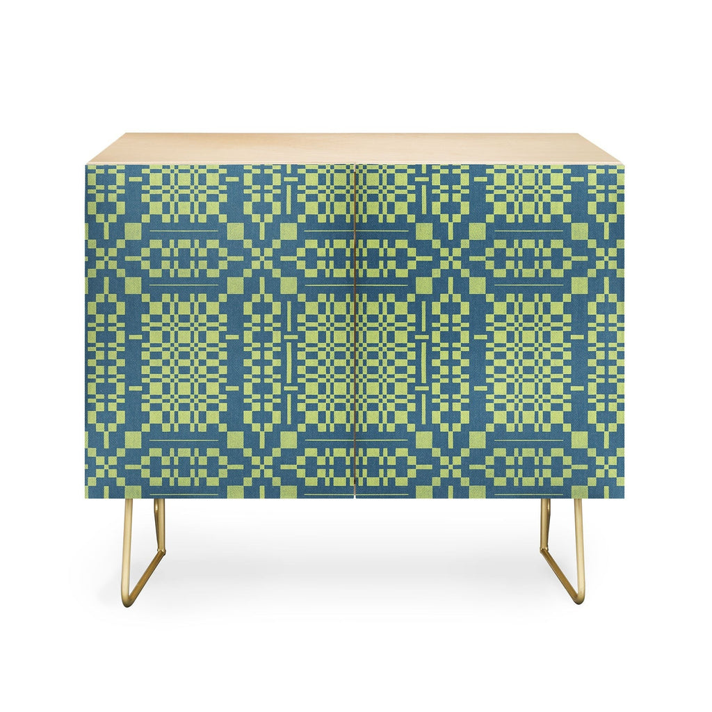 Marta Barragan Camarasa Nostalgic Grid Design Credenza