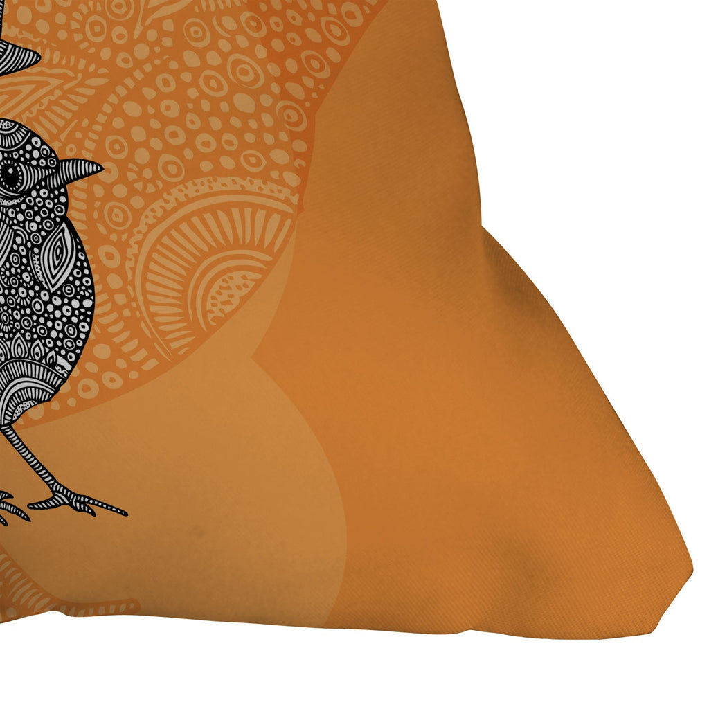 Valentina Ramos 3 Little Birds Throw Pillow