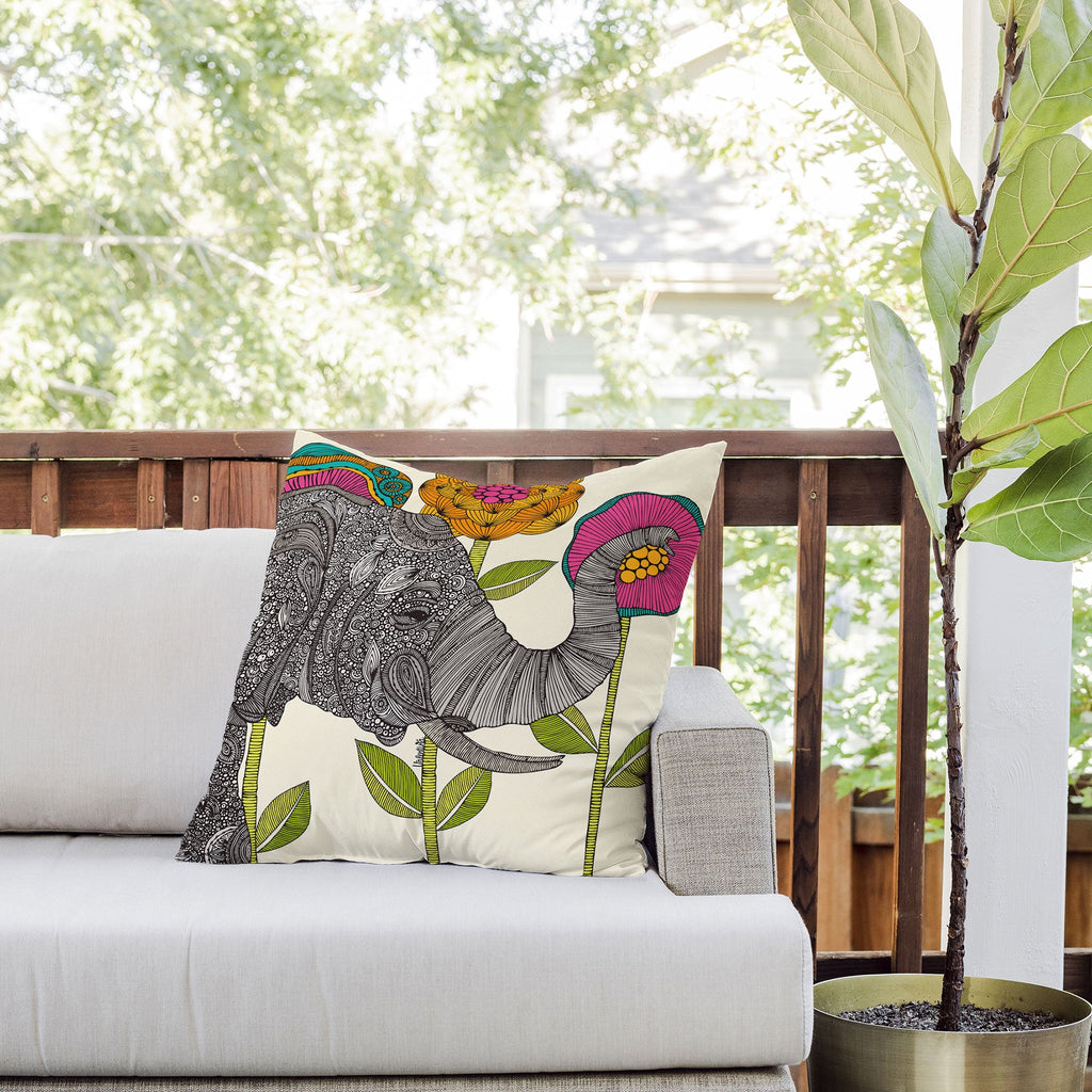 Valentina Ramos Aaron Outdoor Throw Pillow