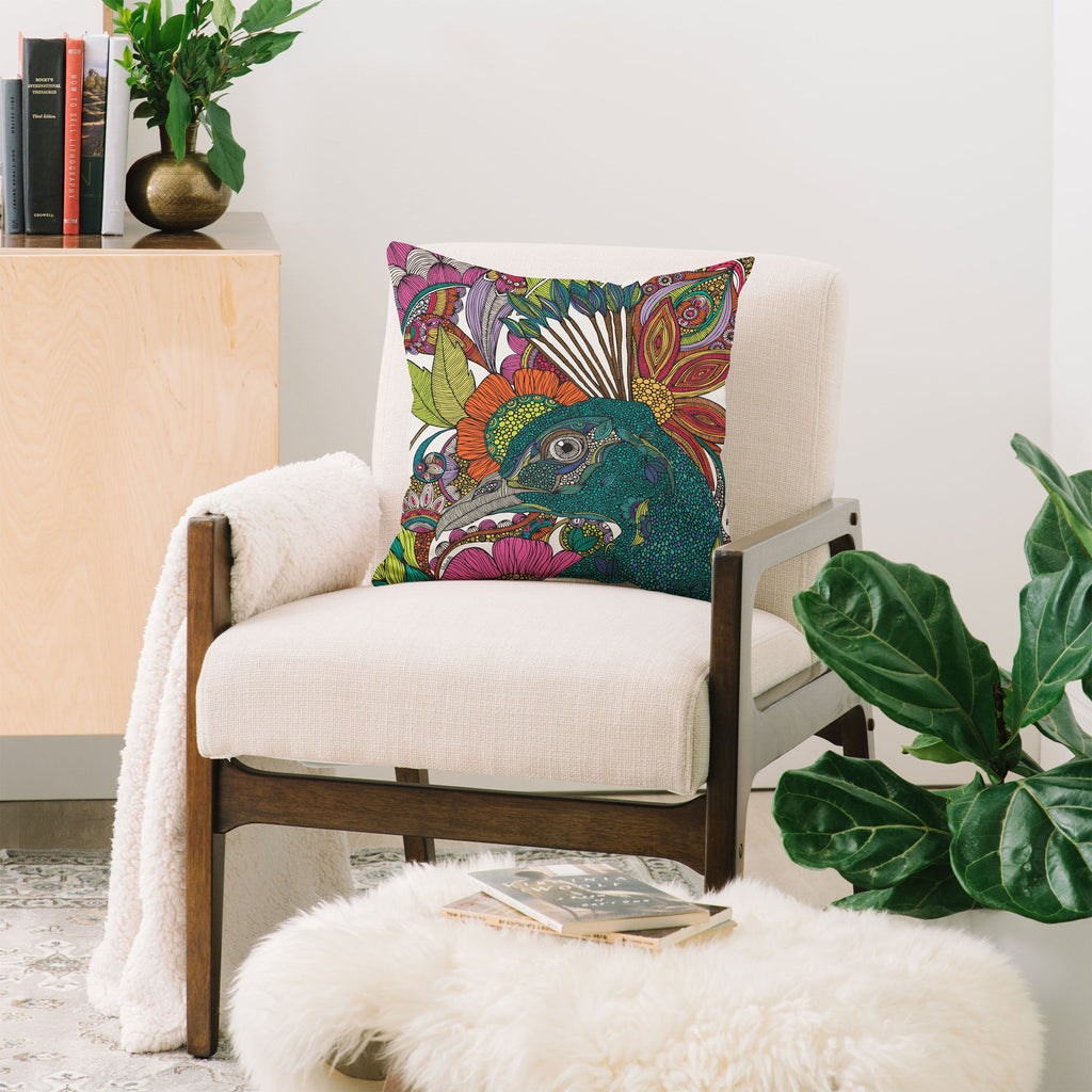 Valentina Ramos Alexis And The Flowers Throw Pillow