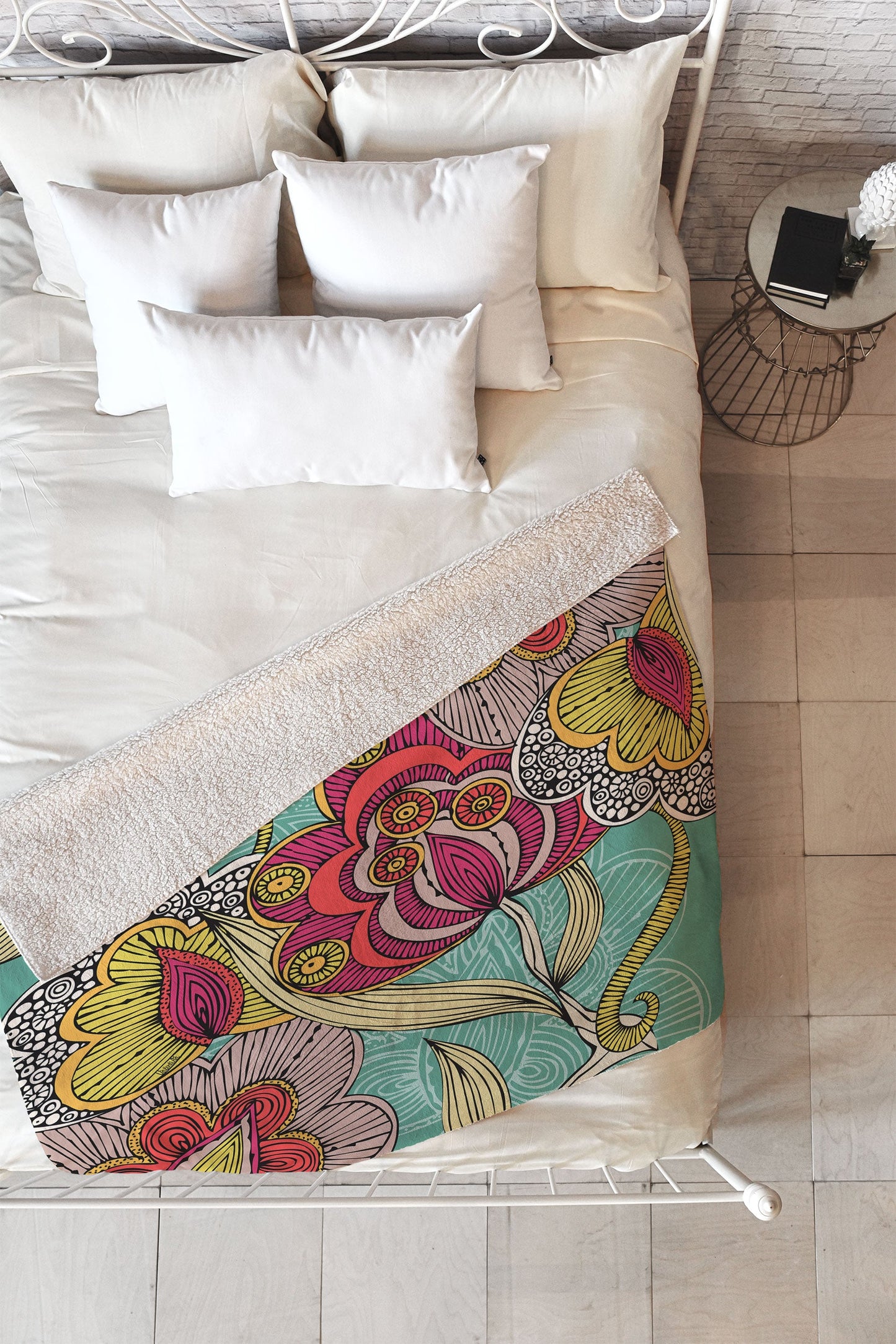 Valentina Ramos Beatriz Fleece Throw Blanket