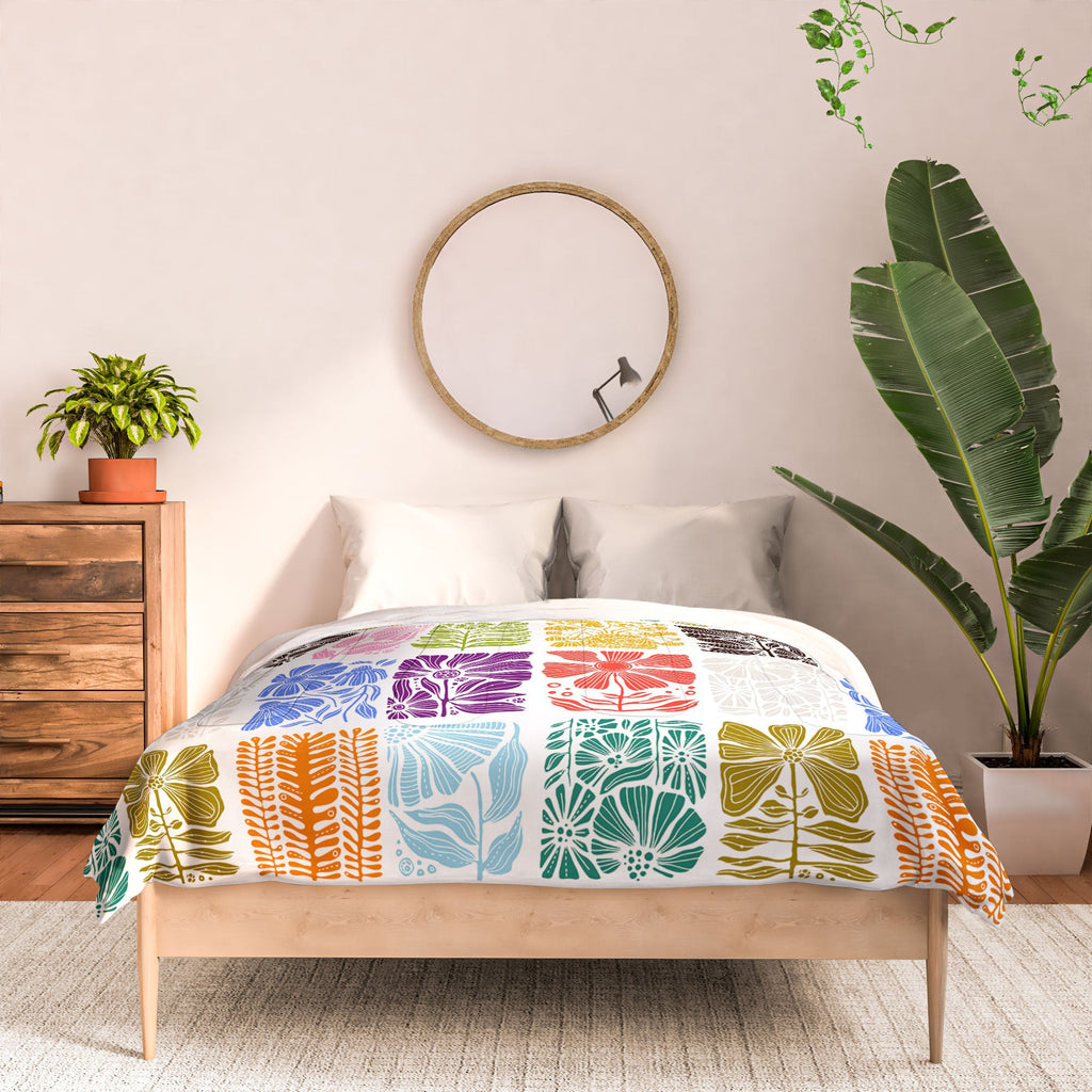 Valentina Ramos Bloom Blocks Comforter