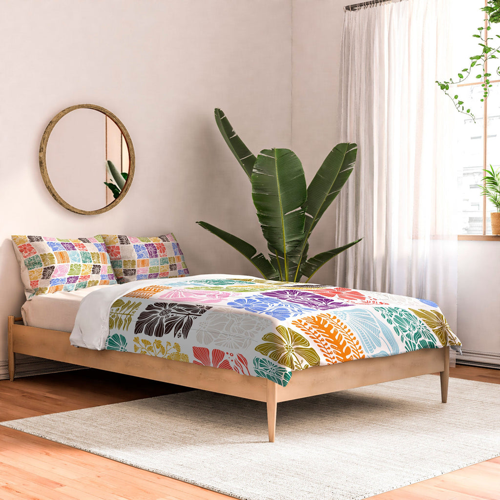 Valentina Ramos Bloom Blocks Comforter
