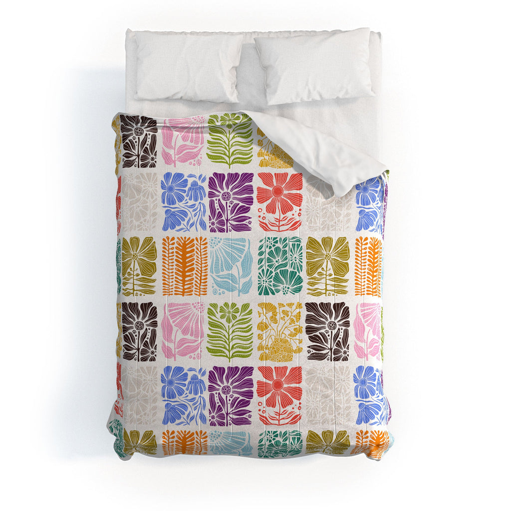 Valentina Ramos Bloom Blocks Comforter