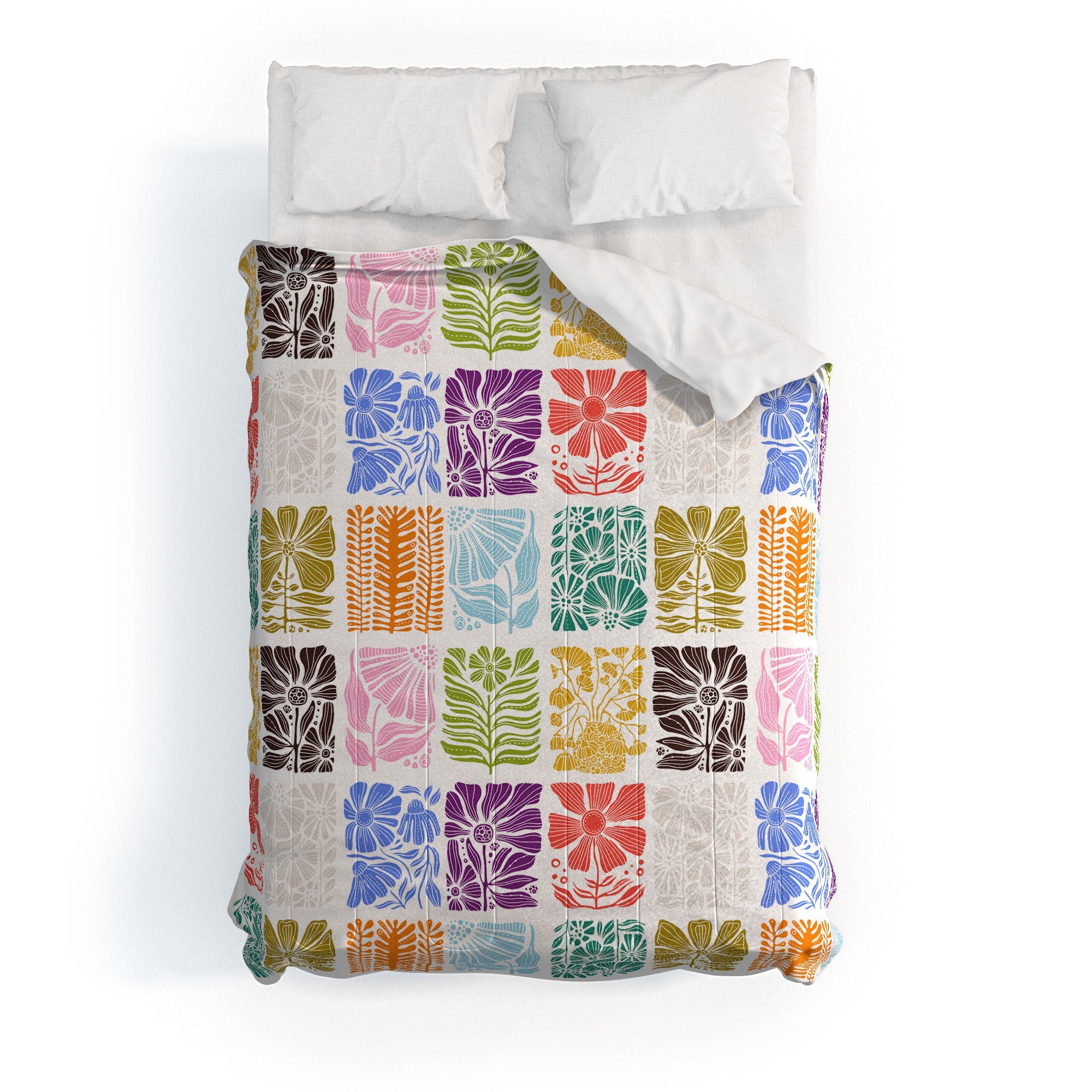 Valentina Ramos Bloom Blocks Comforter
