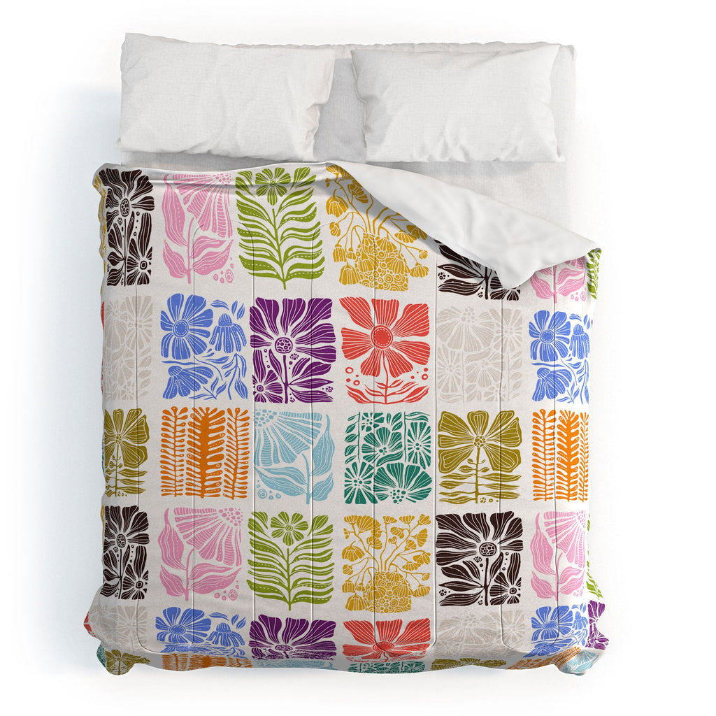 Valentina Ramos Bloom Blocks Comforter