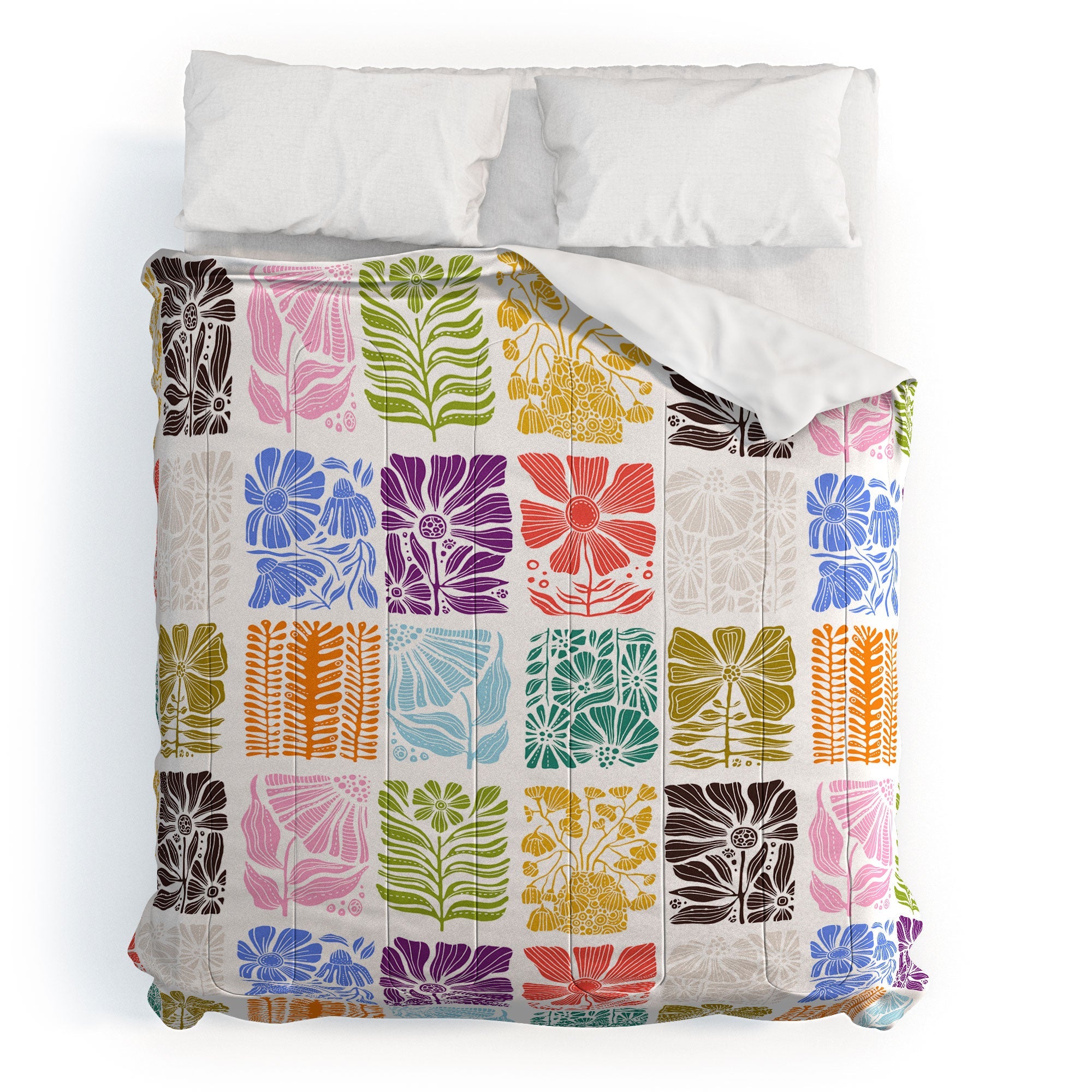 Valentina Ramos Bloom Blocks Comforter