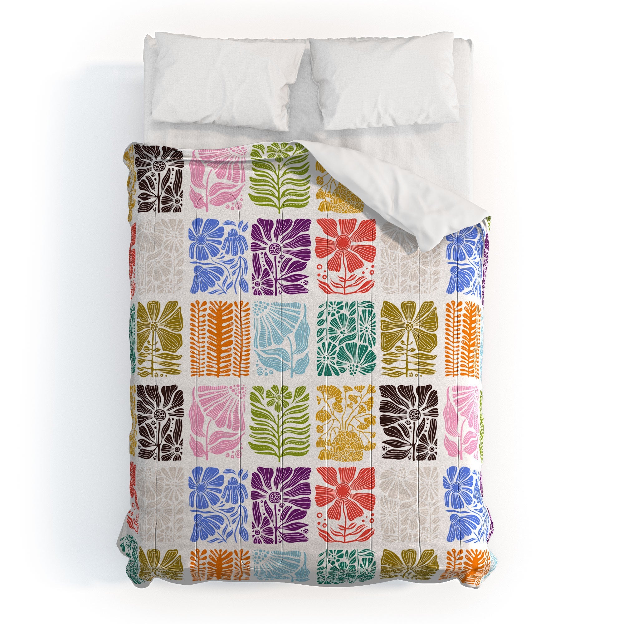 Valentina Ramos Bloom Blocks Comforter