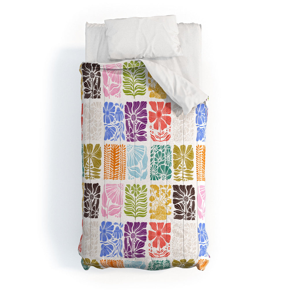 Valentina Ramos Bloom Blocks Comforter