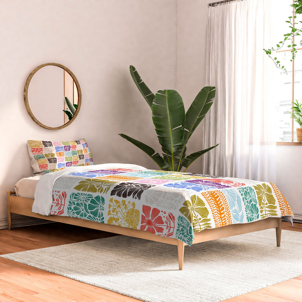 Valentina Ramos Bloom Blocks Comforter