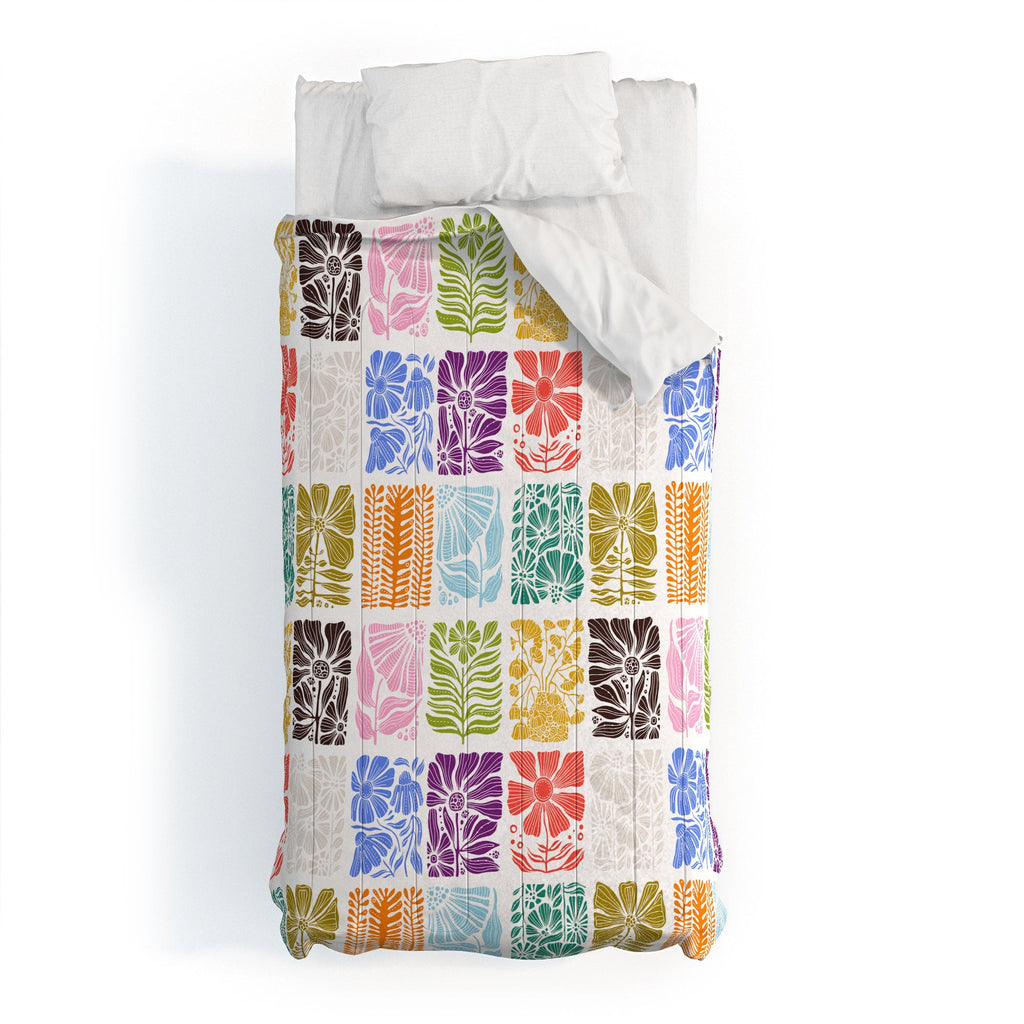 Valentina Ramos Bloom Blocks Comforter