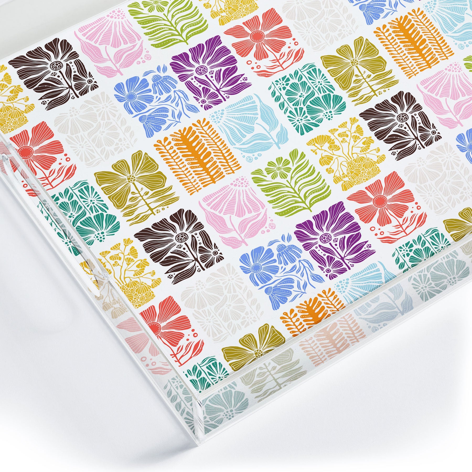 Valentina Ramos Bloom Blocks Acrylic Tray