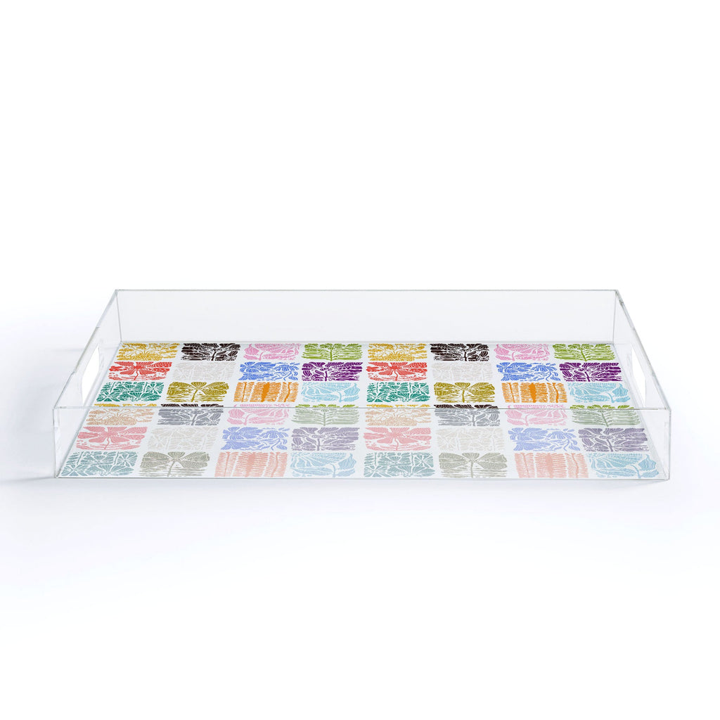 Valentina Ramos Bloom Blocks Acrylic Tray