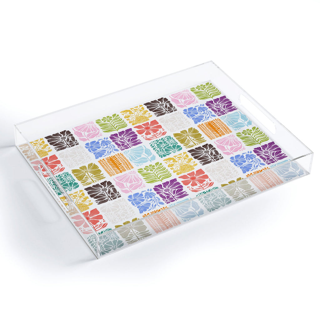 Valentina Ramos Bloom Blocks Acrylic Tray