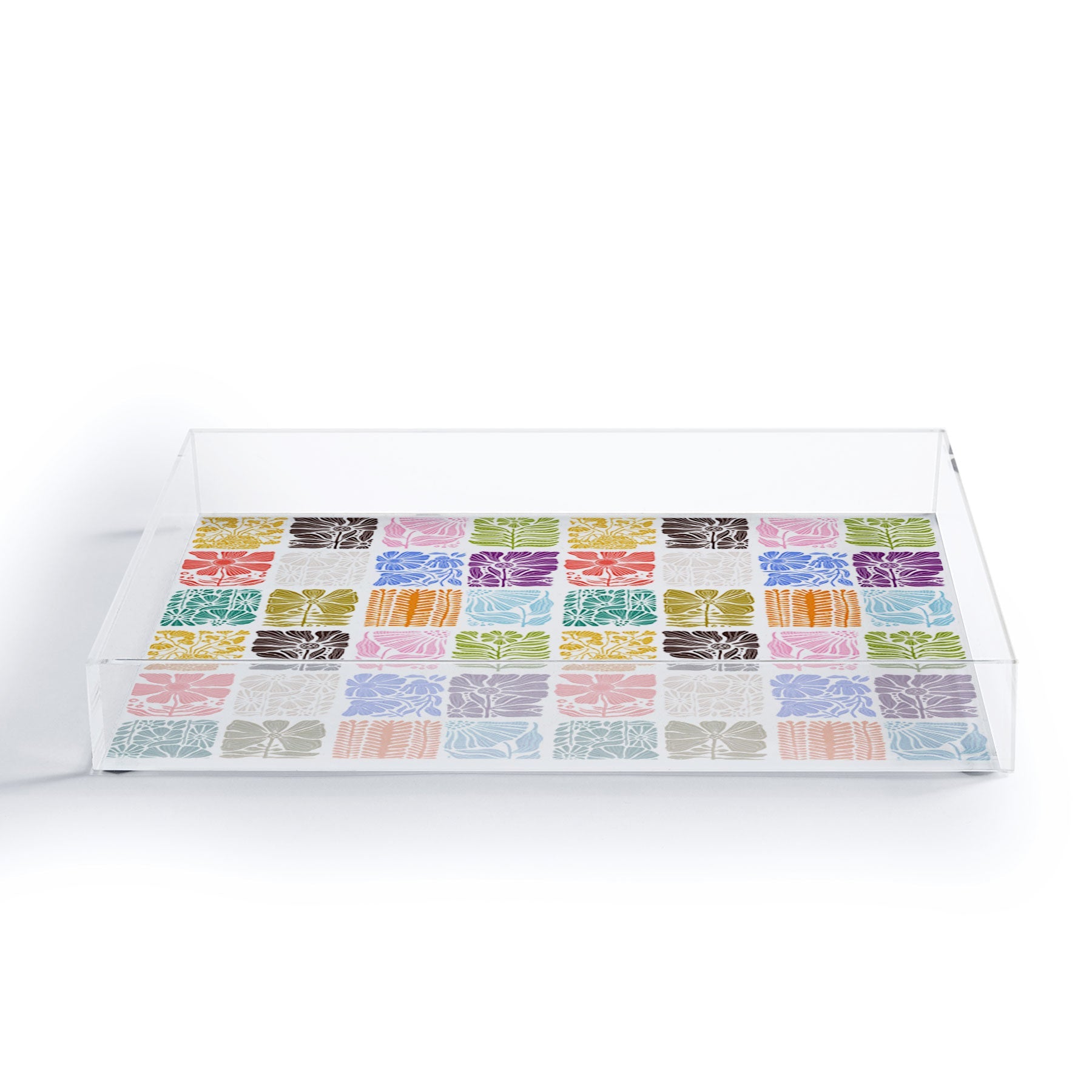 Valentina Ramos Bloom Blocks Acrylic Tray