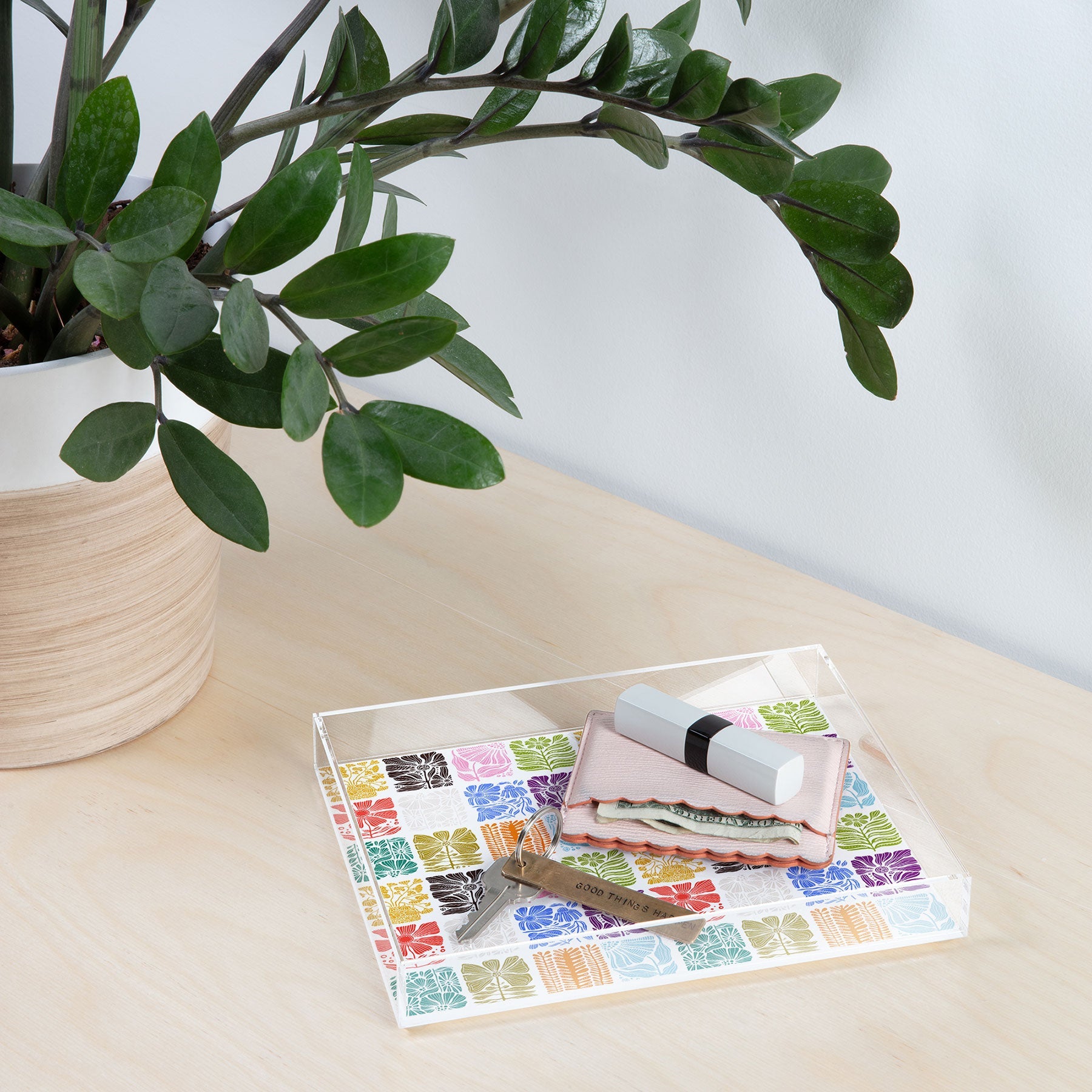 Valentina Ramos Bloom Blocks Acrylic Tray