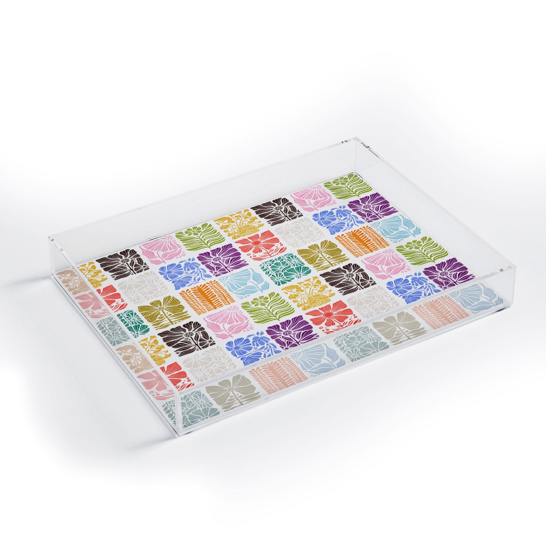 Valentina Ramos Bloom Blocks Acrylic Tray