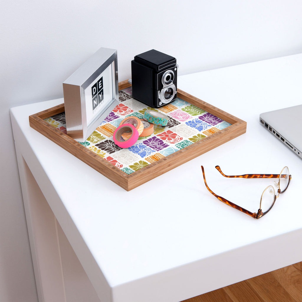 Valentina Ramos Bloom Blocks Square Tray