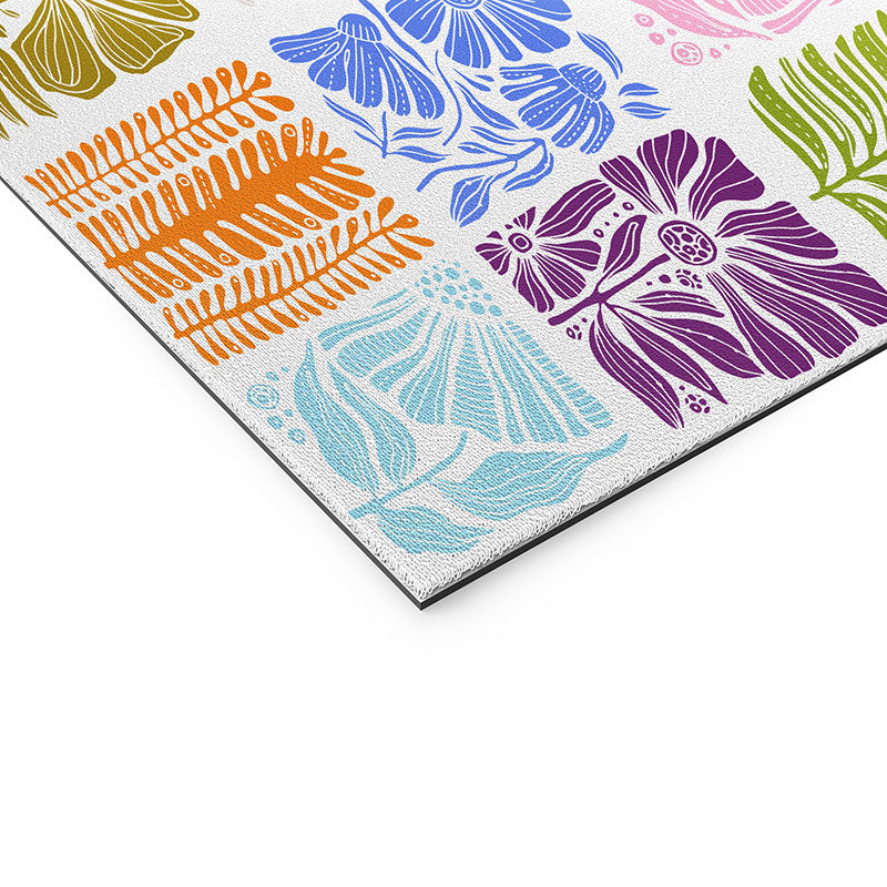Valentina Ramos Bloom Blocks Welcome Mat