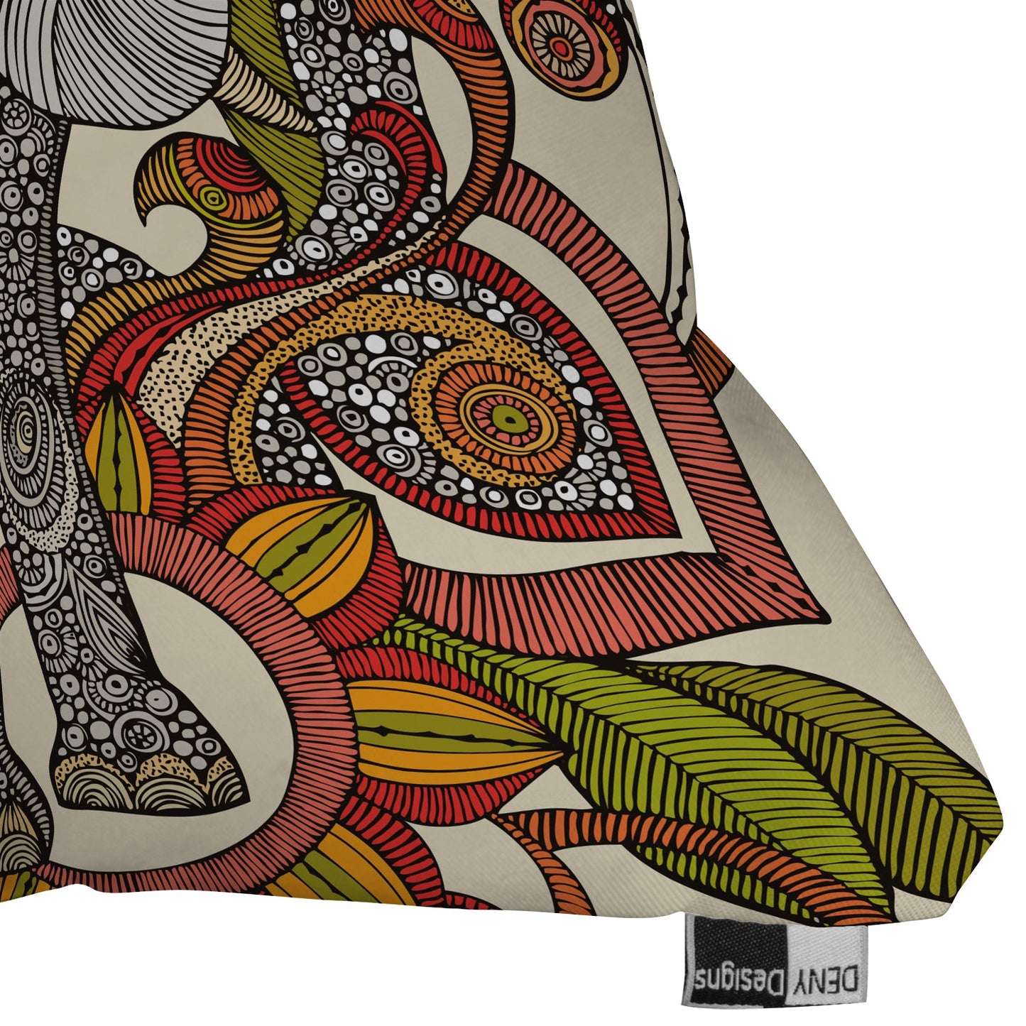 Valentina Ramos Bo The Elephant Throw Pillow