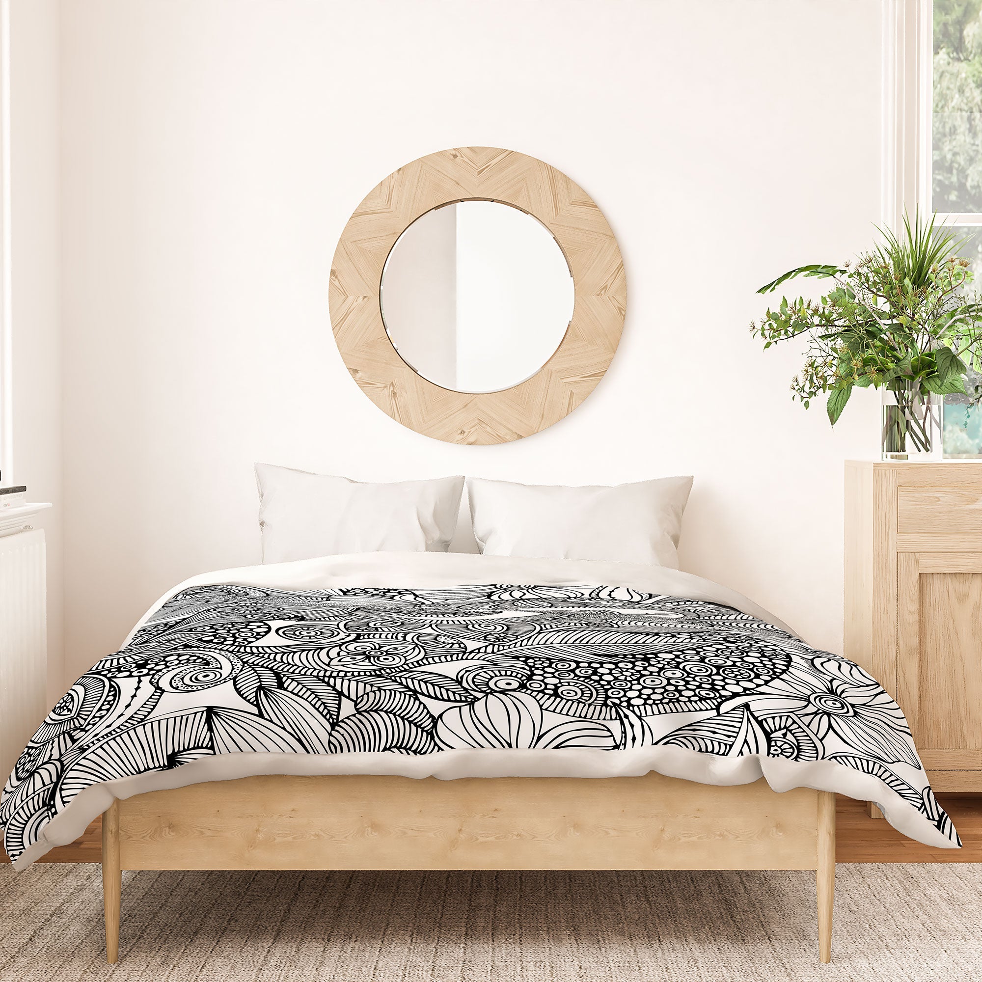 Valentina Ramos Doodles Duvet Cover