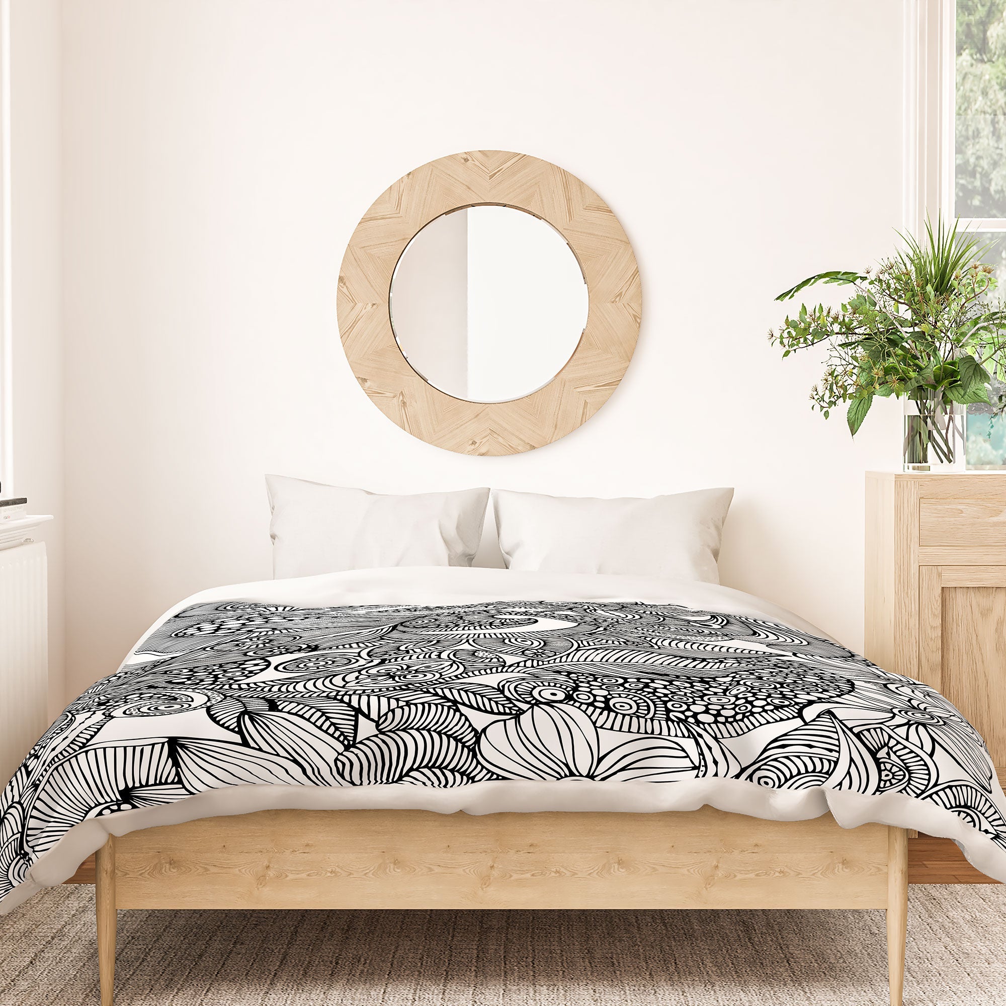 Valentina Ramos Doodles Duvet Cover