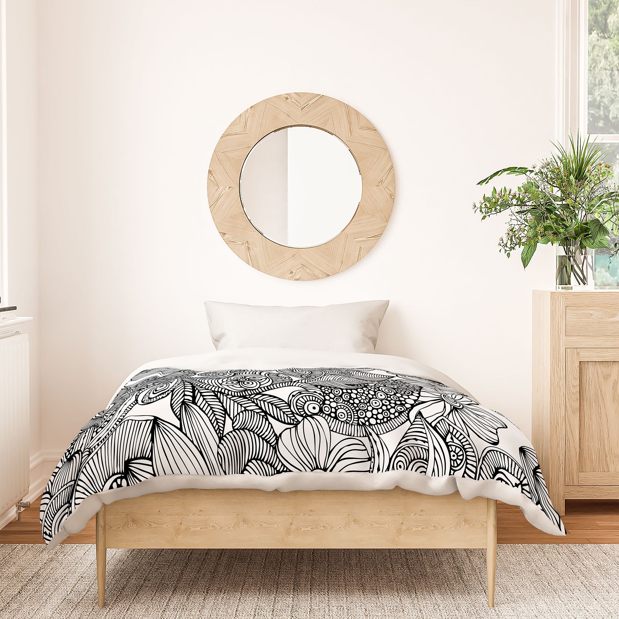 Valentina Ramos Doodles Duvet Cover