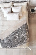 Valentina Ramos Doodles Fleece Throw Blanket