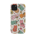 Valentina Ramos Floral Cats and Yarn Phone Case