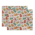 Valentina Ramos Floral Cats and Yarn Placemat