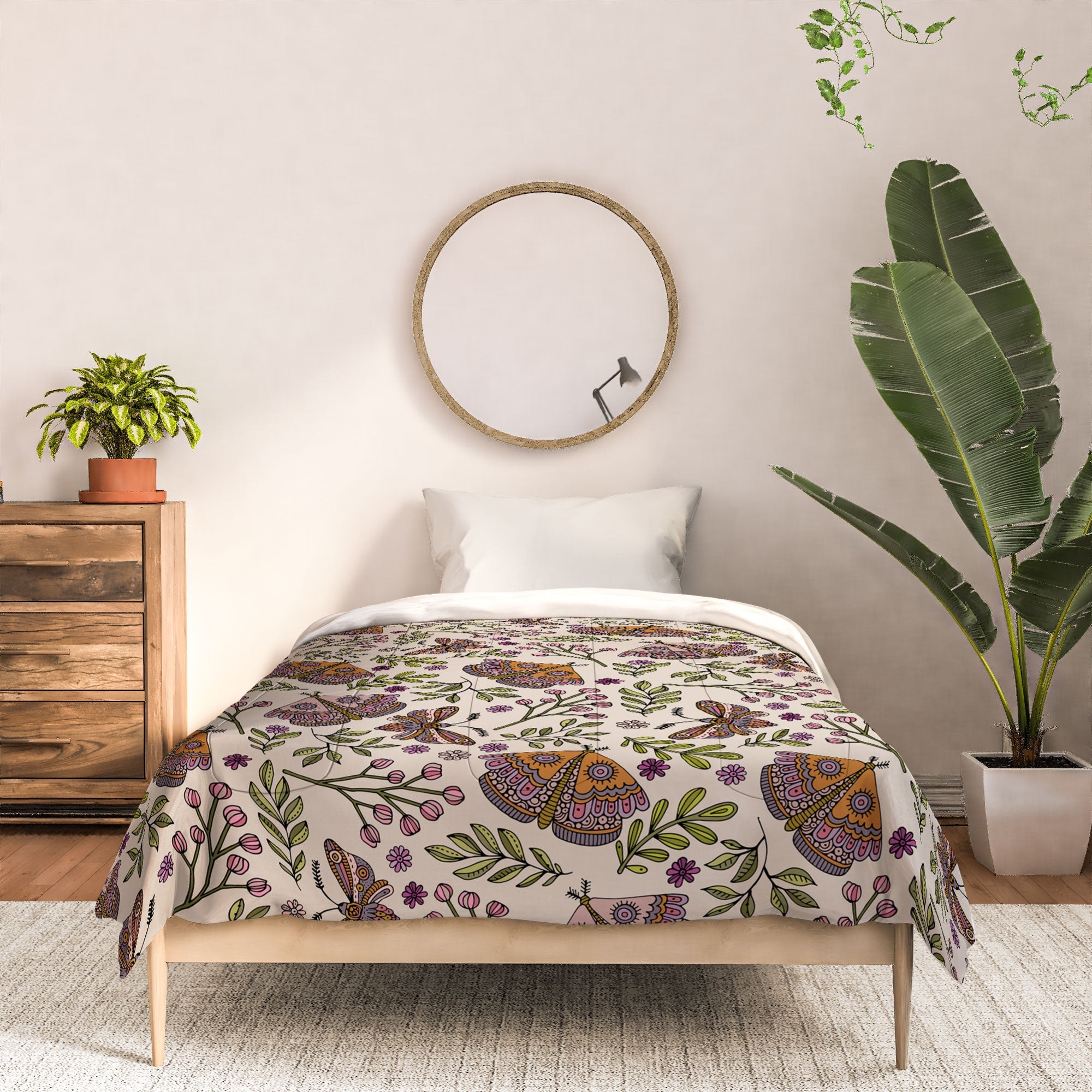 Valentina Ramos Garden Flutter Comforter