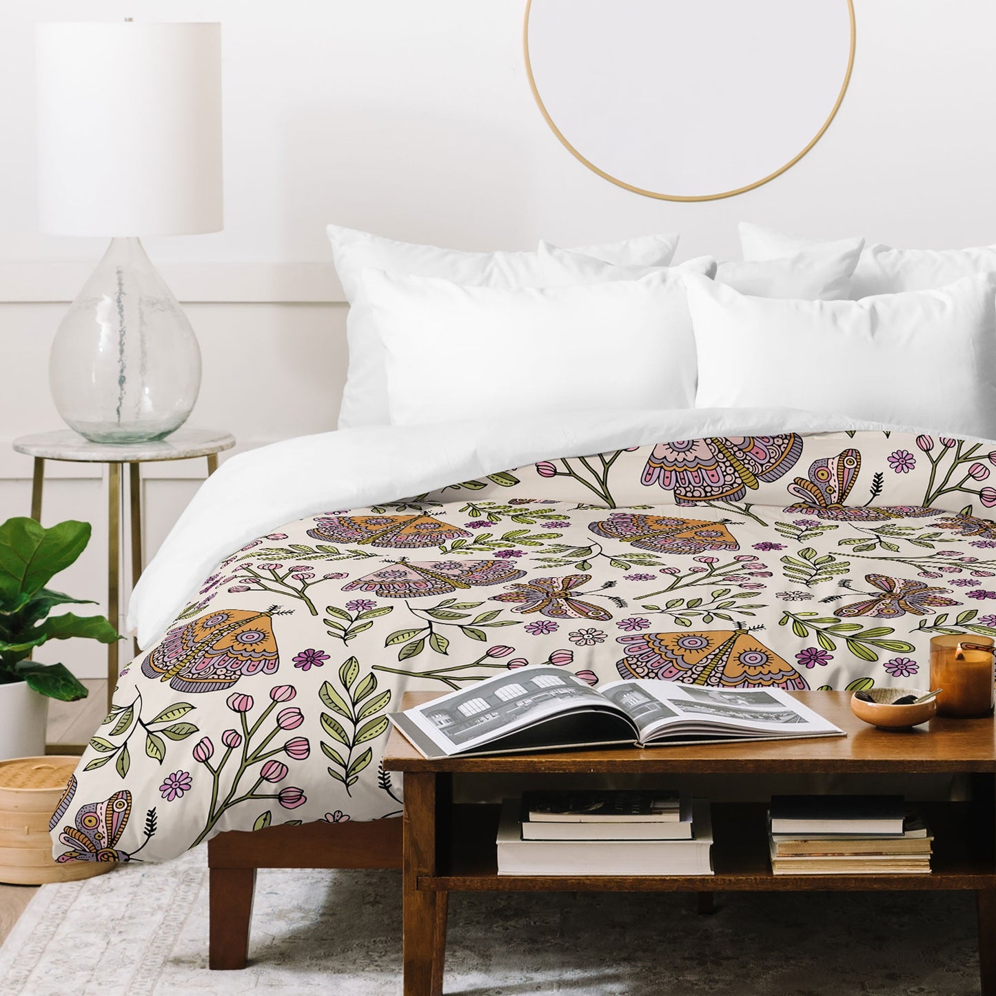 Valentina Ramos Garden Flutter Duvet Cover