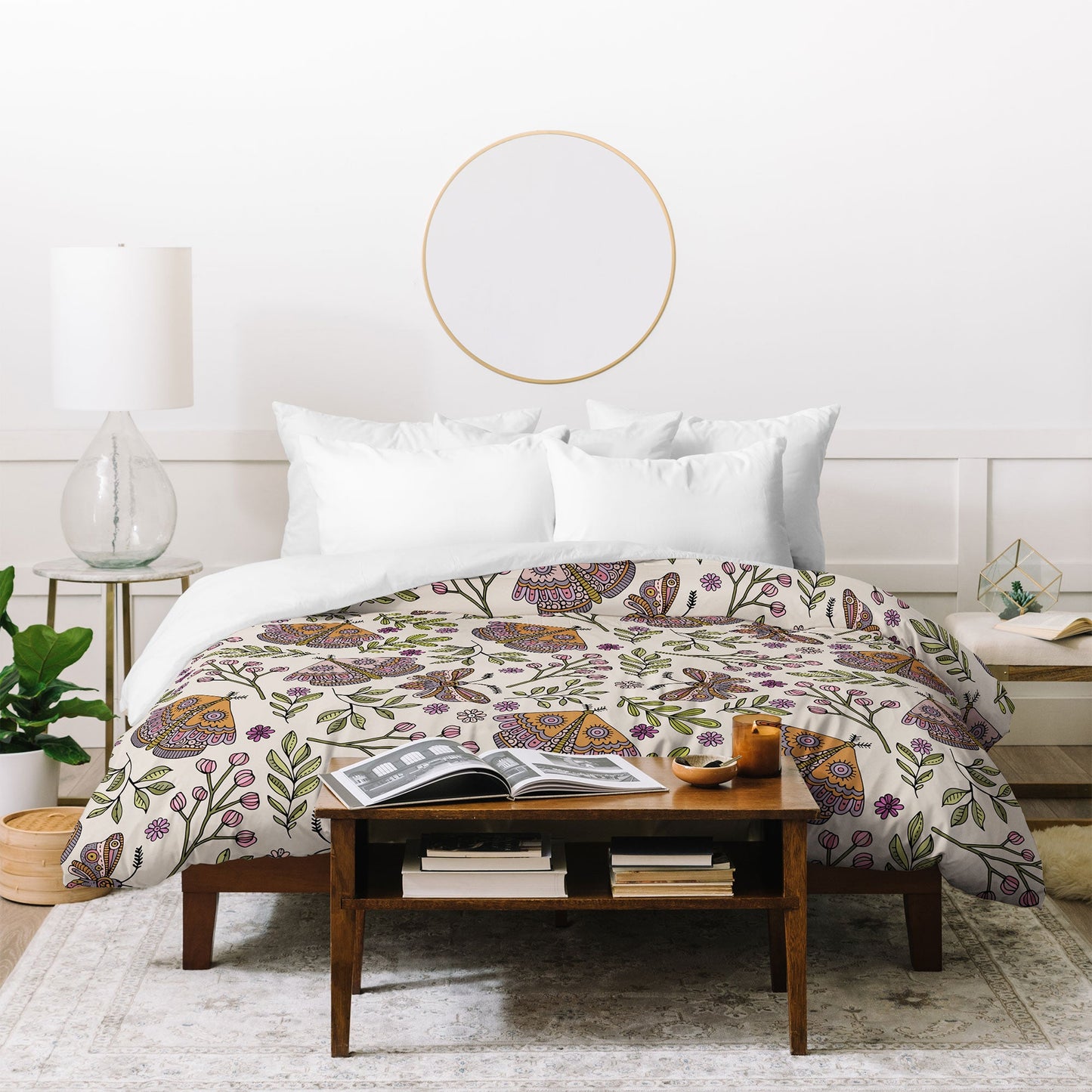 Valentina Ramos Garden Flutter Duvet Cover
