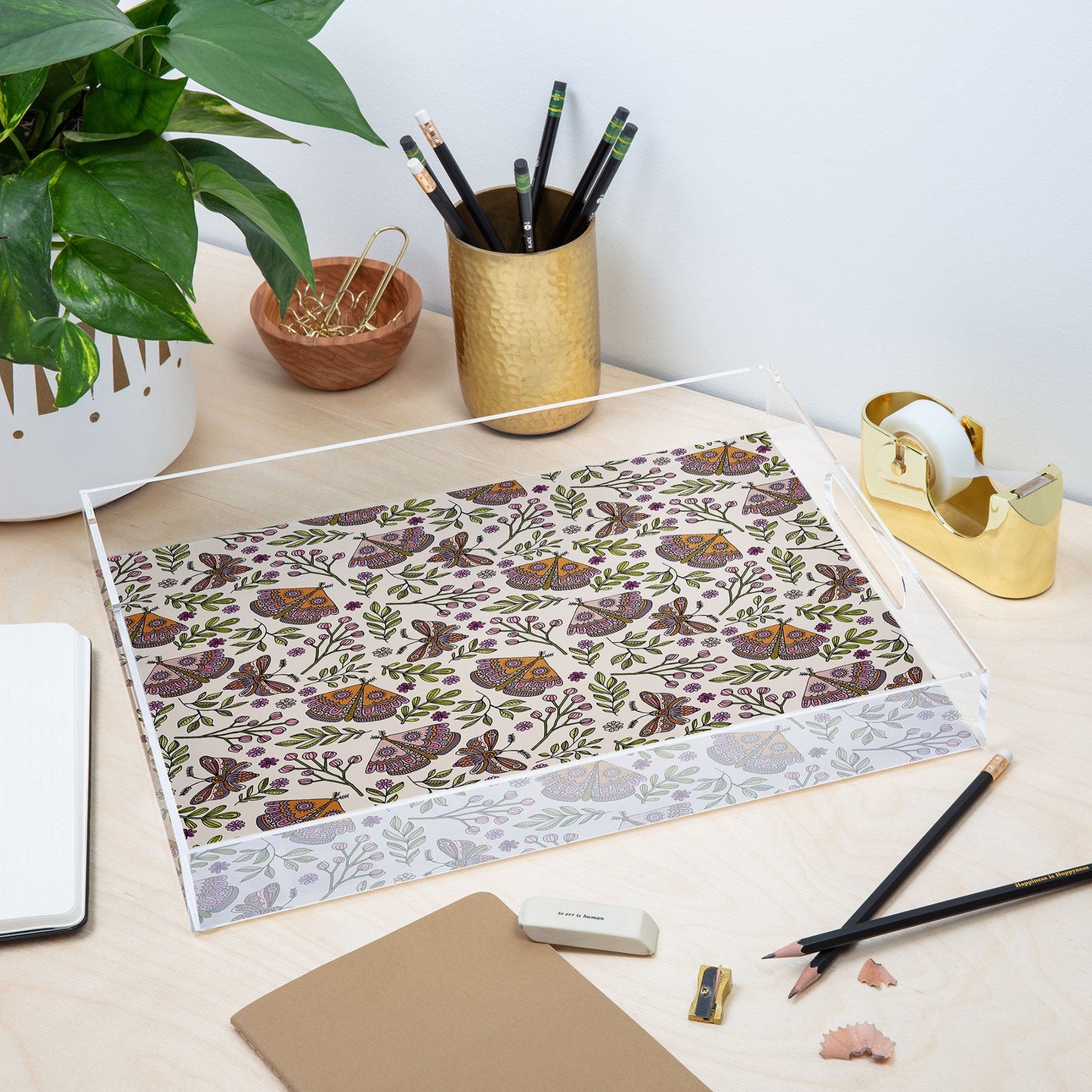 Valentina Ramos Garden Flutter Acrylic Tray