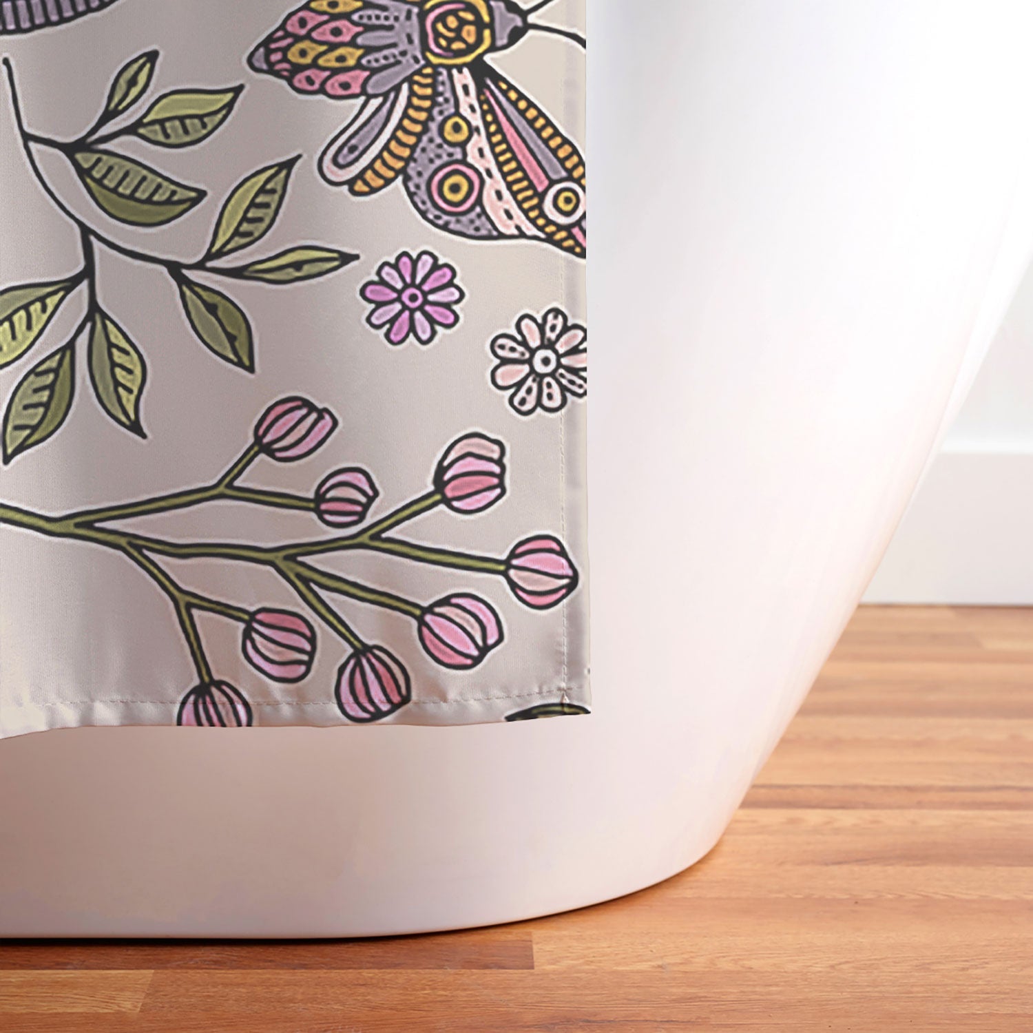Valentina Ramos Garden Flutter Shower Curtain