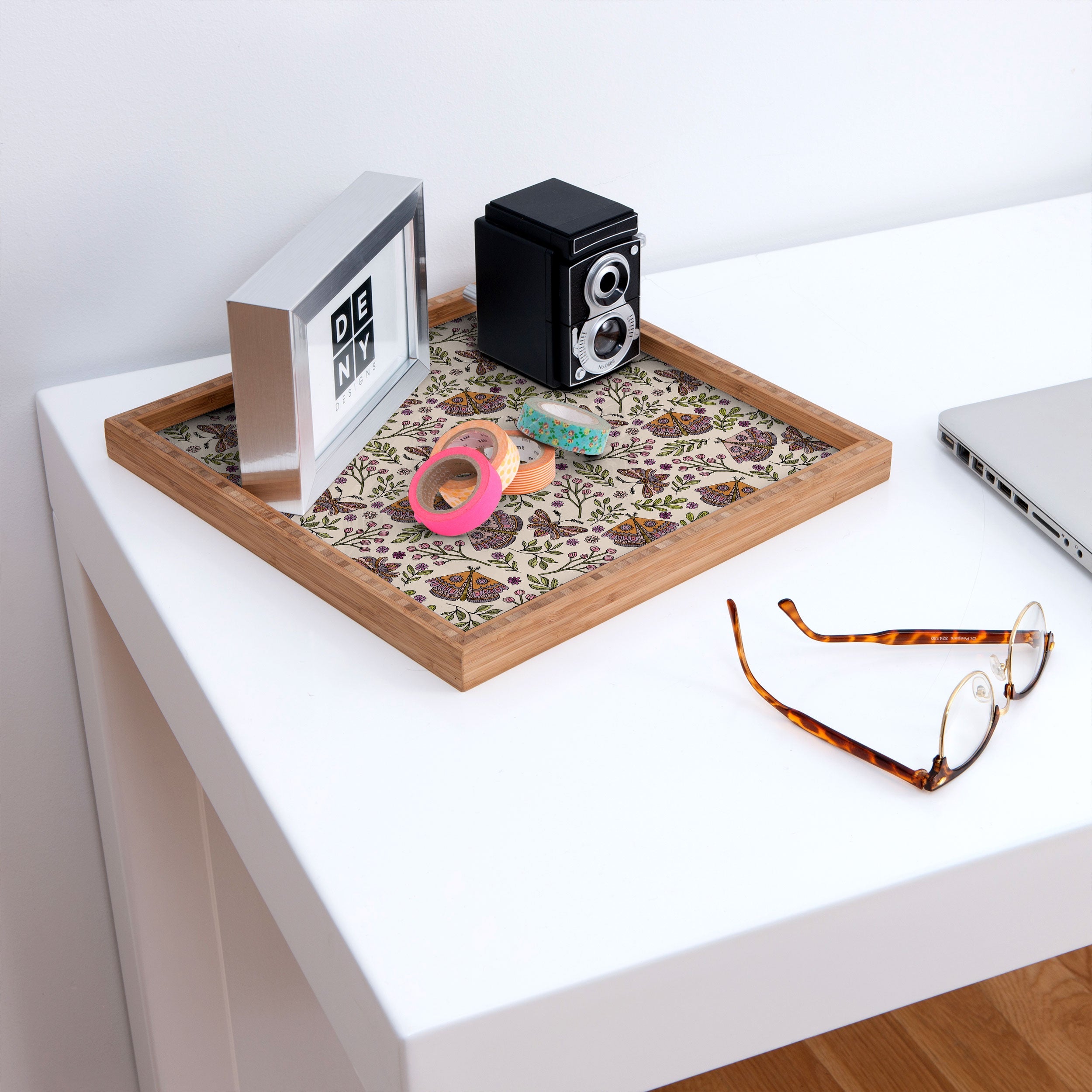 Valentina Ramos Garden Flutter Square Tray