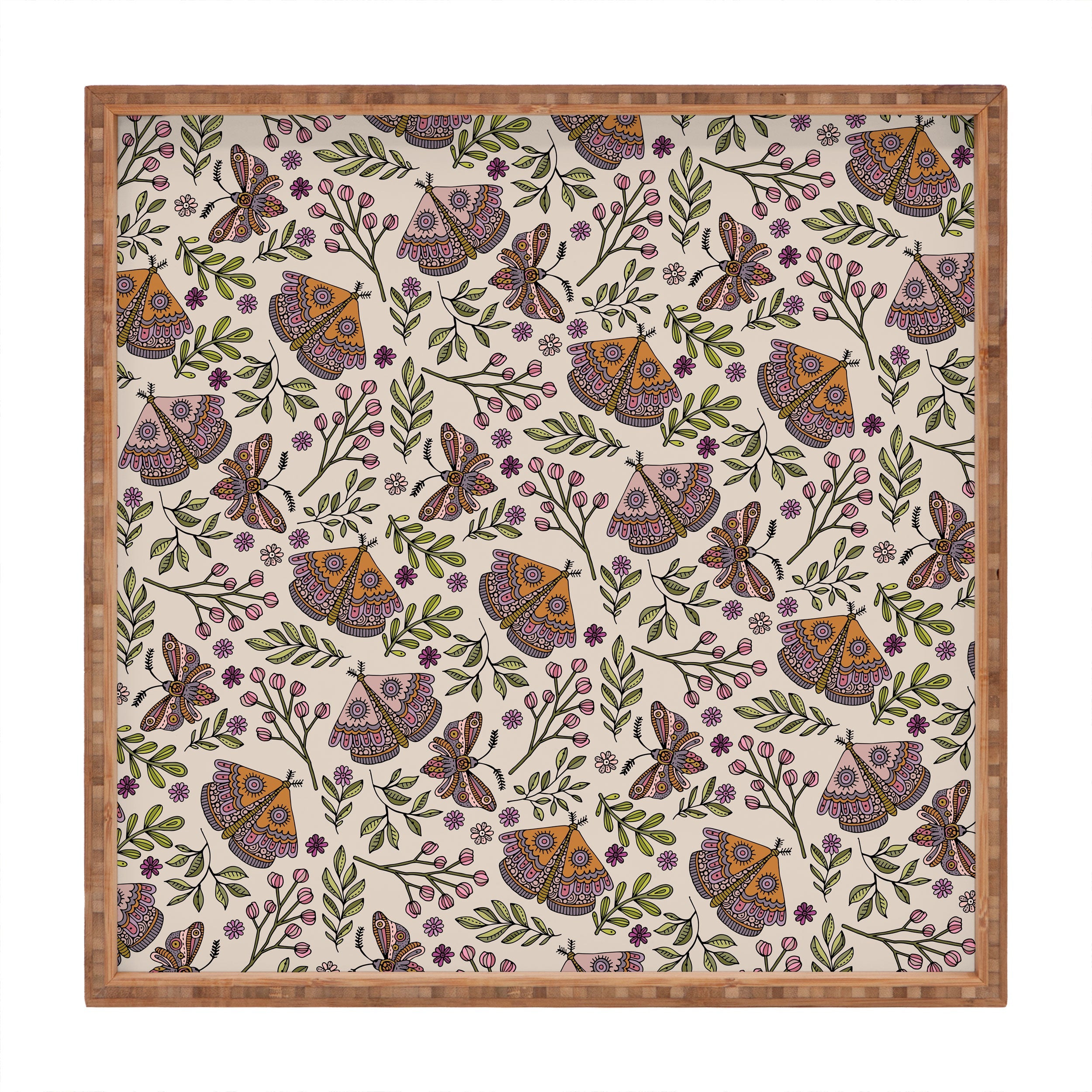 Valentina Ramos Garden Flutter Square Tray